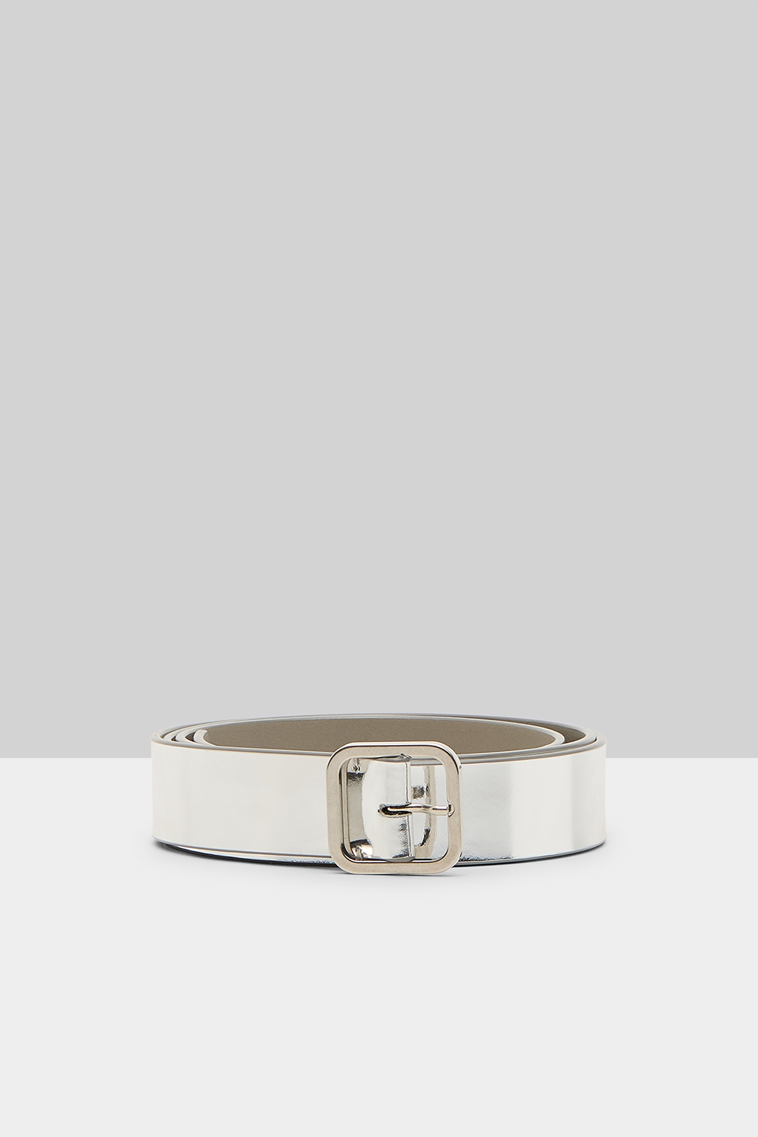 Quadra Silver Foil Belt