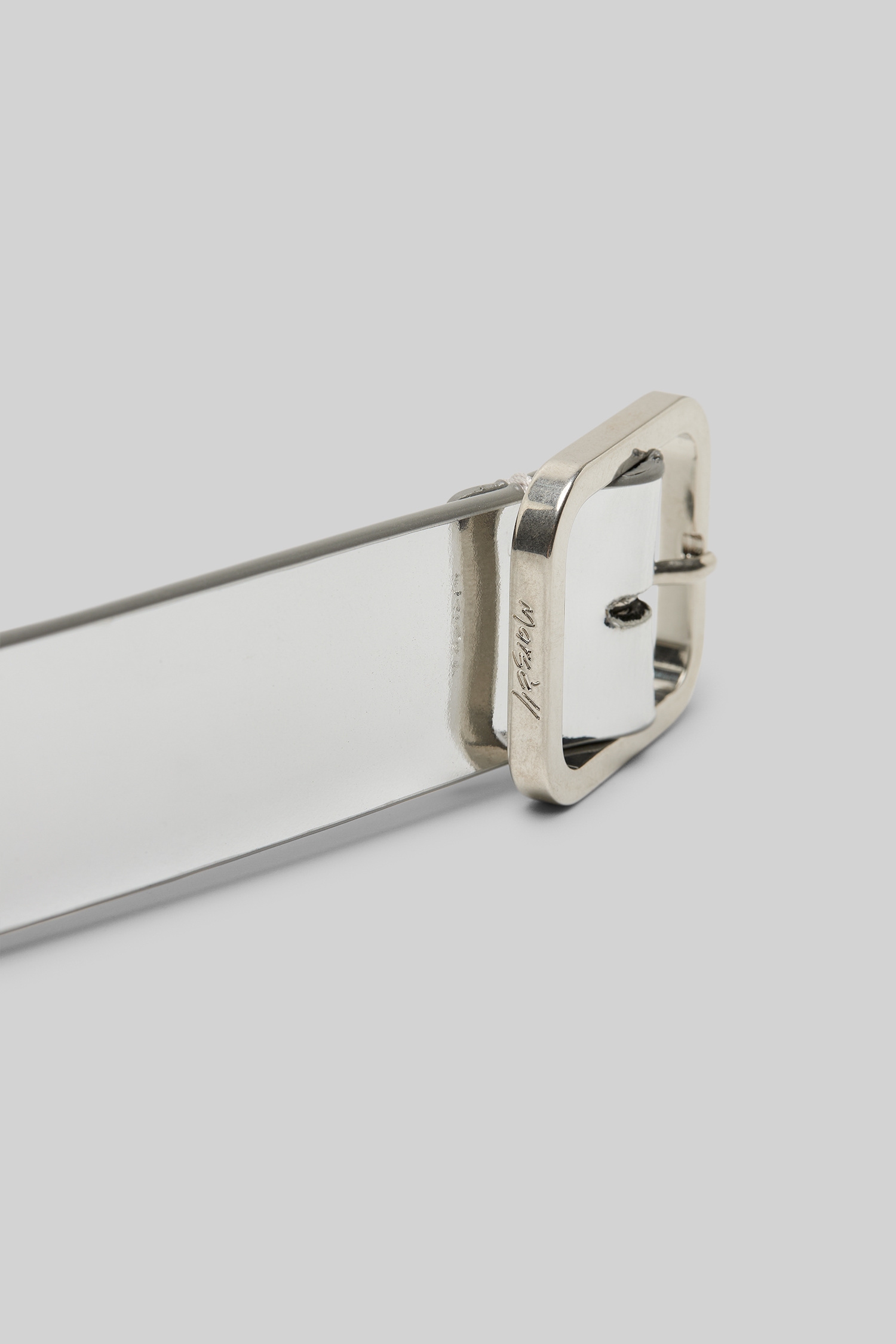 Quadra Silver Foil Belt