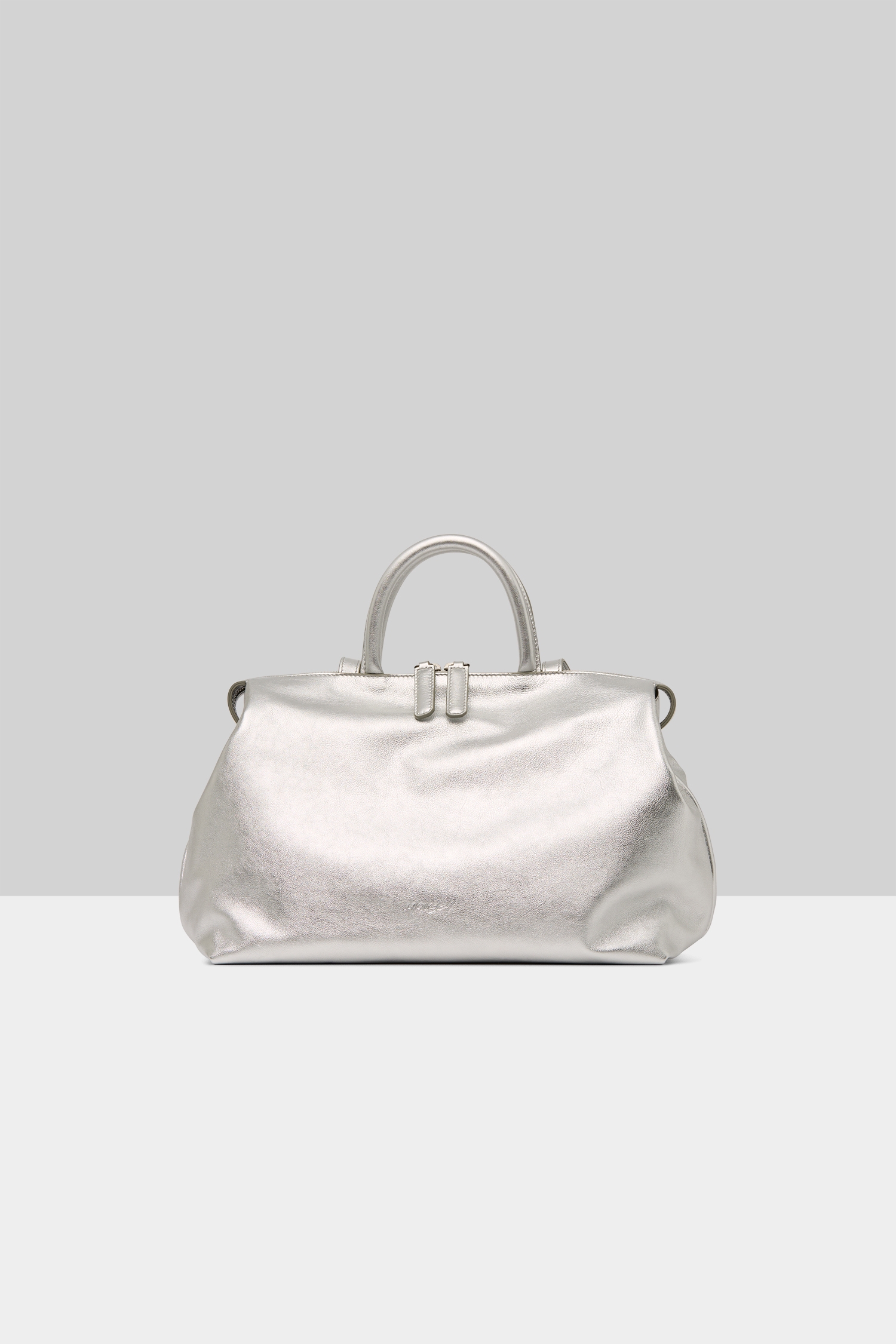 4 Dritta Silver Foil Crossbody Bag