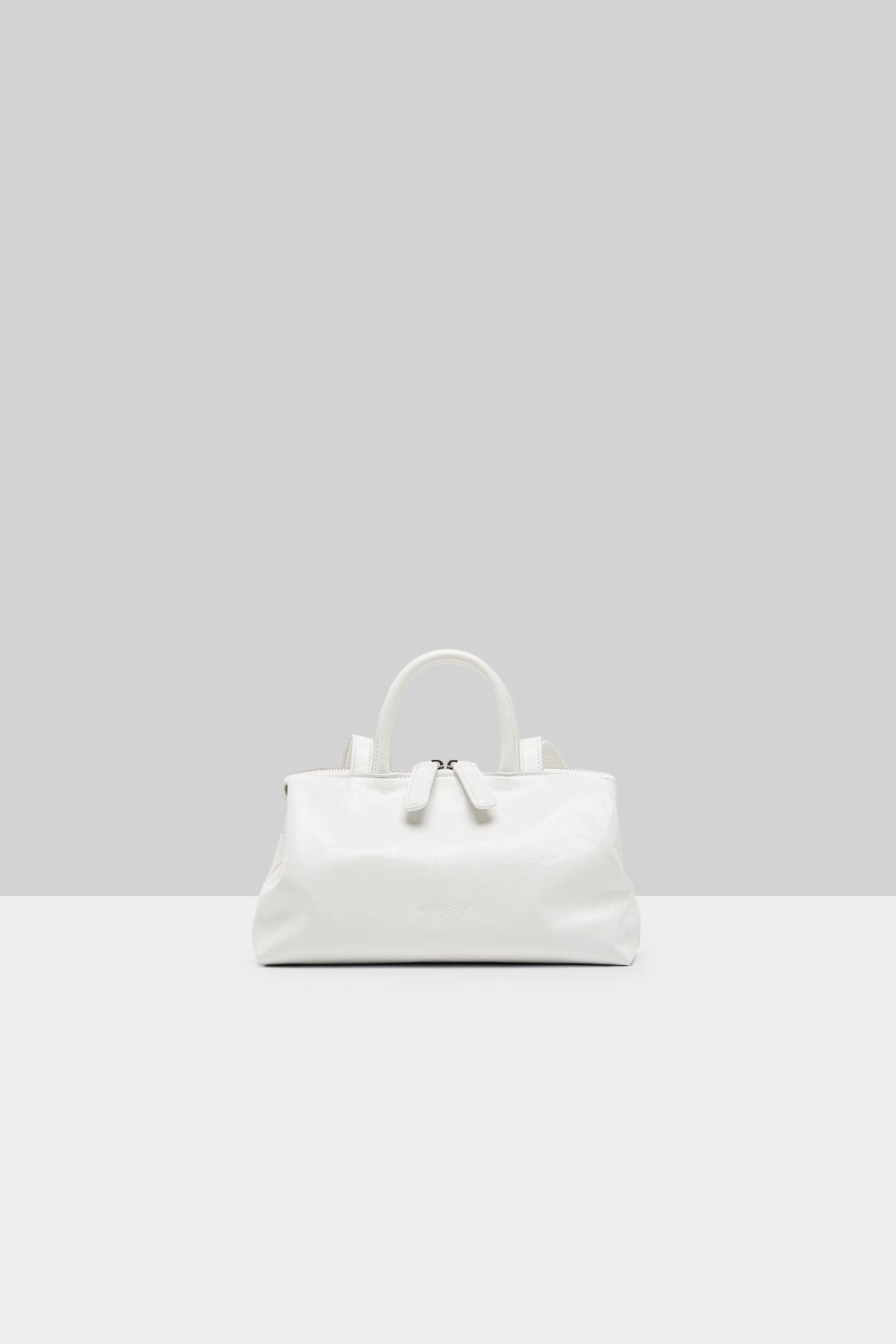 Mini Orizzonte White Hand Bag