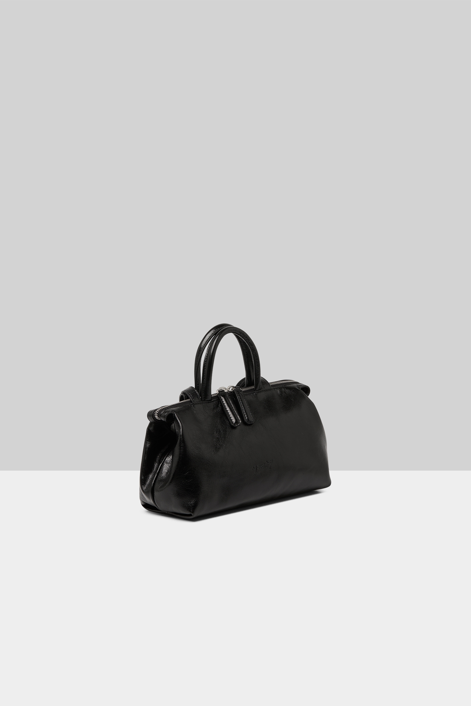 Mini Orizzonte Black Hand Bag