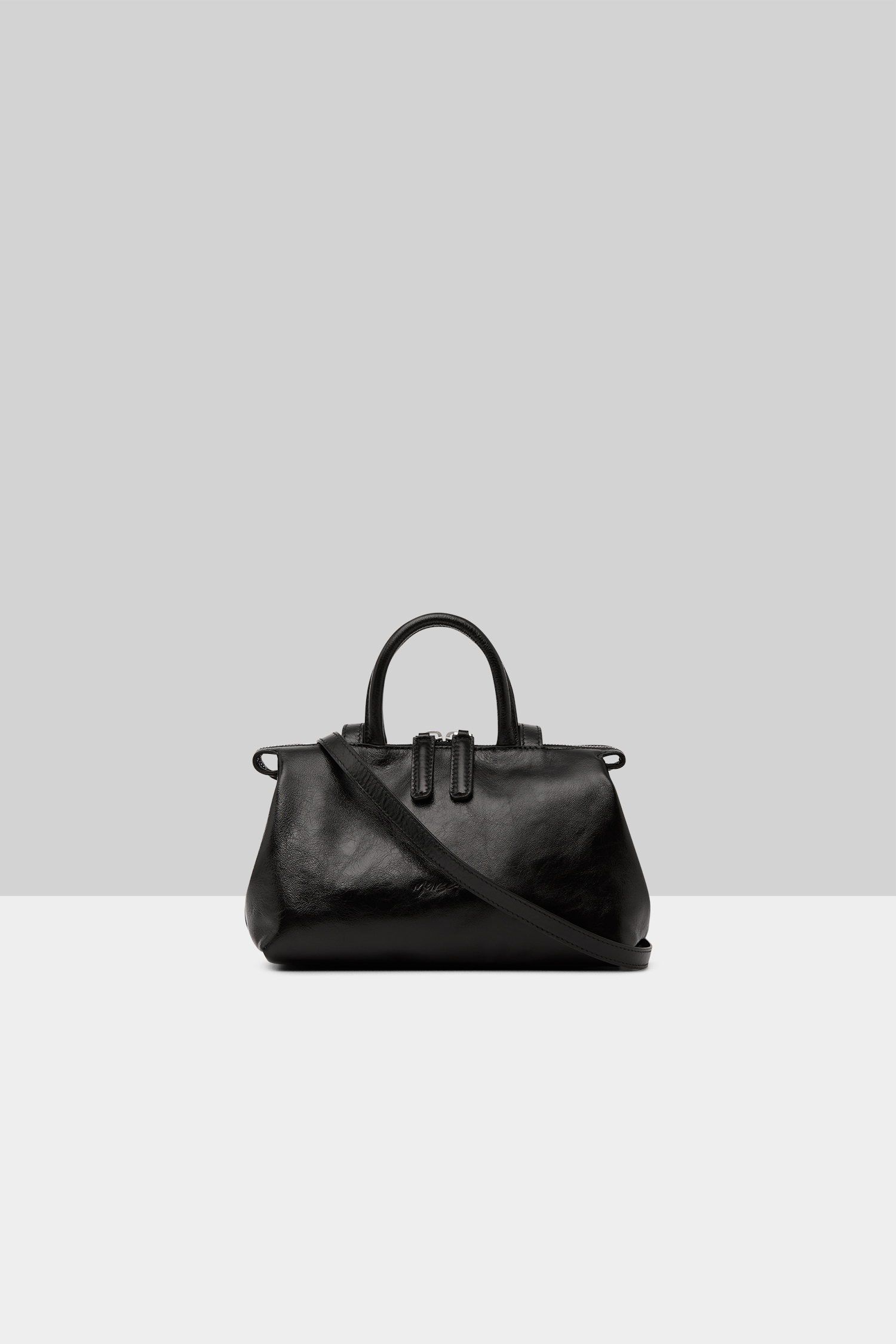 Mini Orizzonte Black Hand Bag