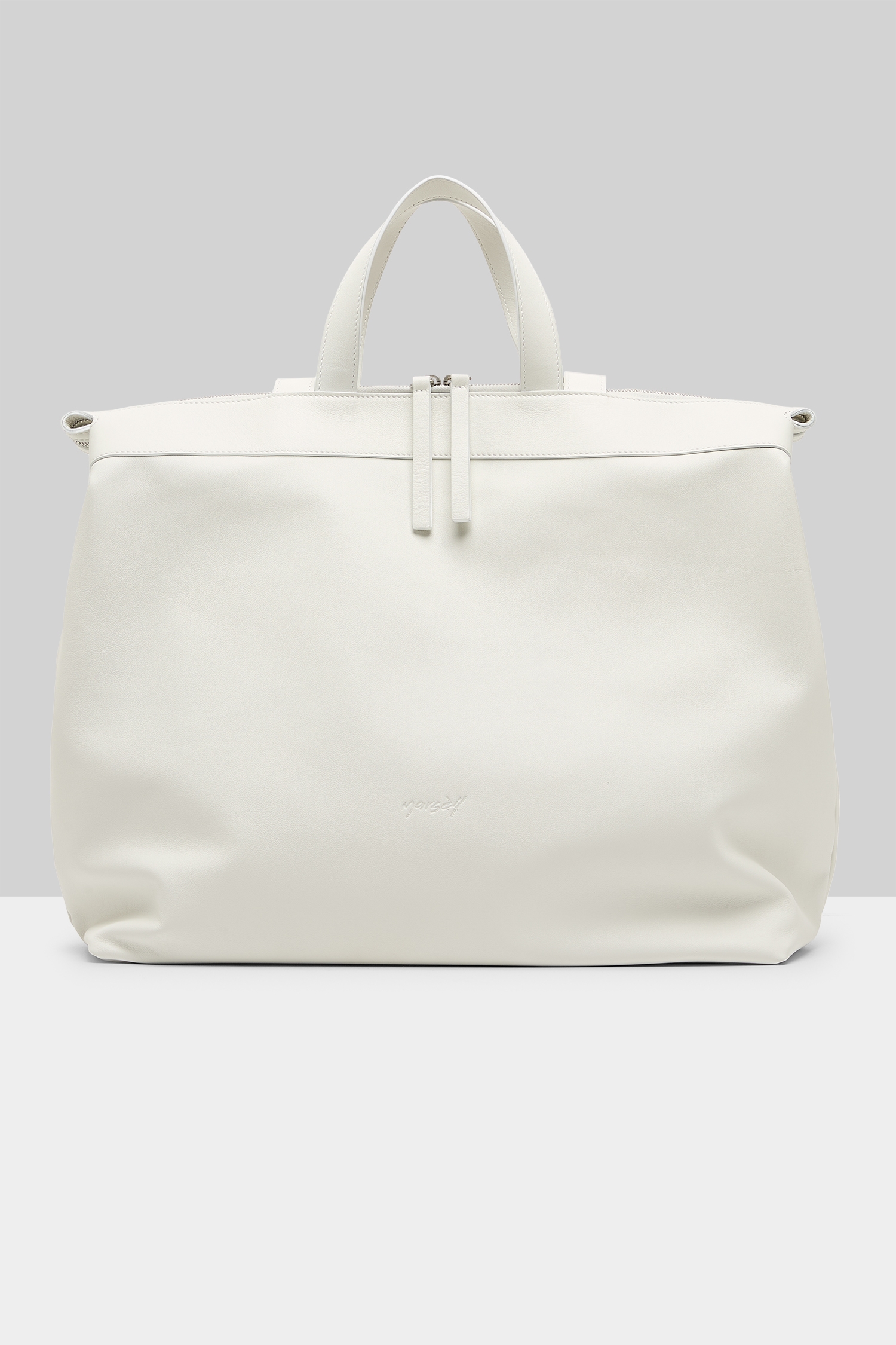 Borso Optical White Tote Bag