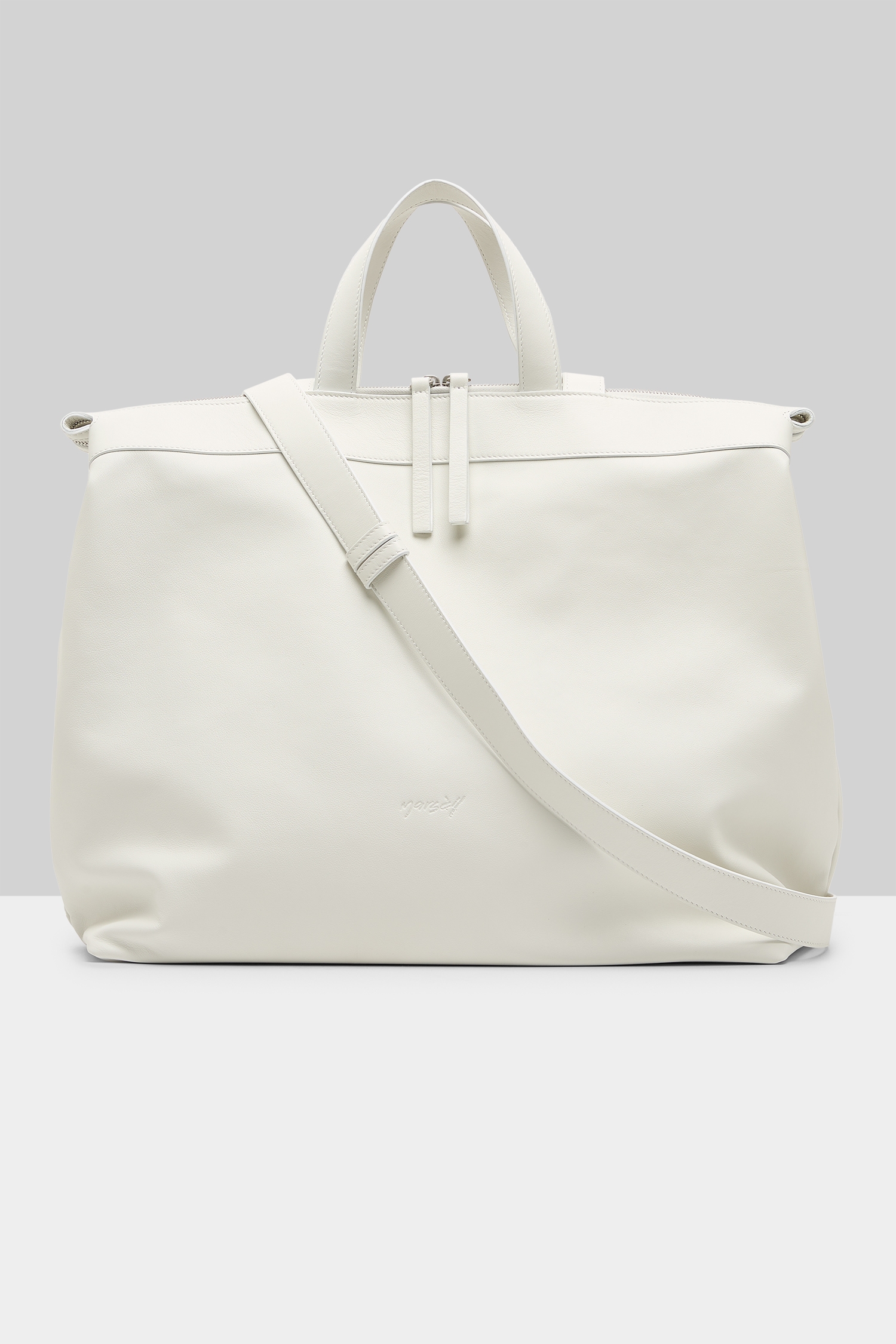 Borso Optical White Tote Bag