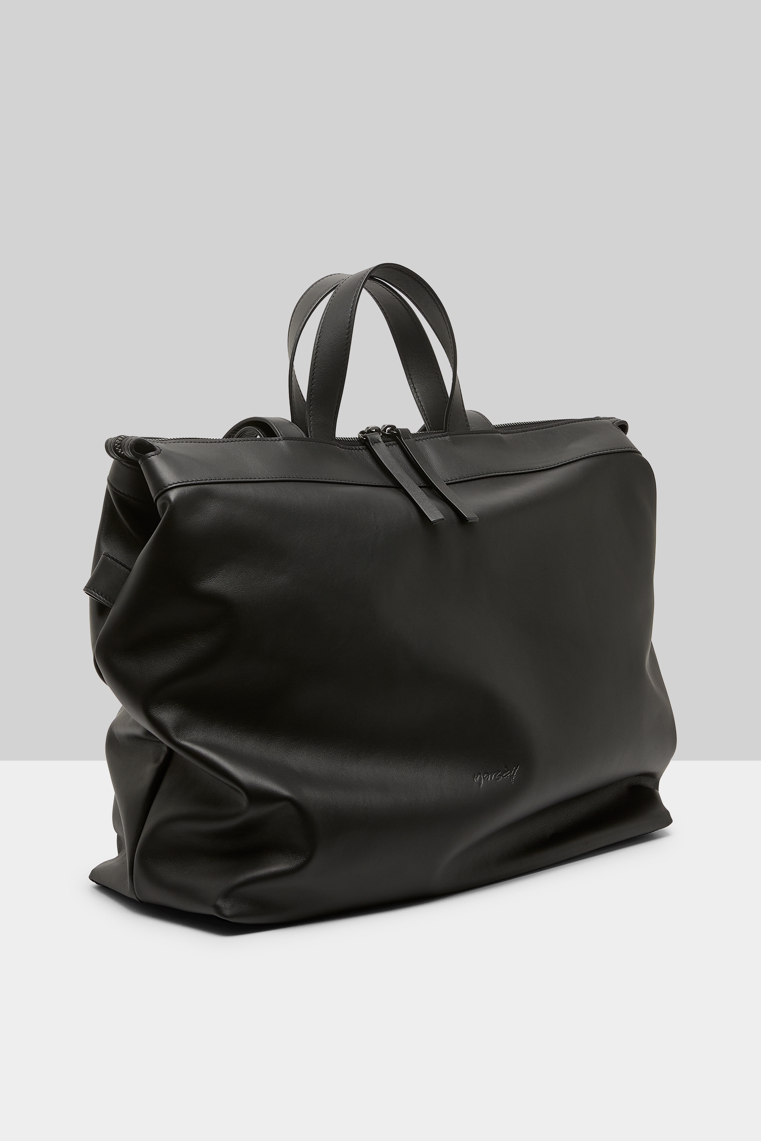 Borso Black Tote Bag