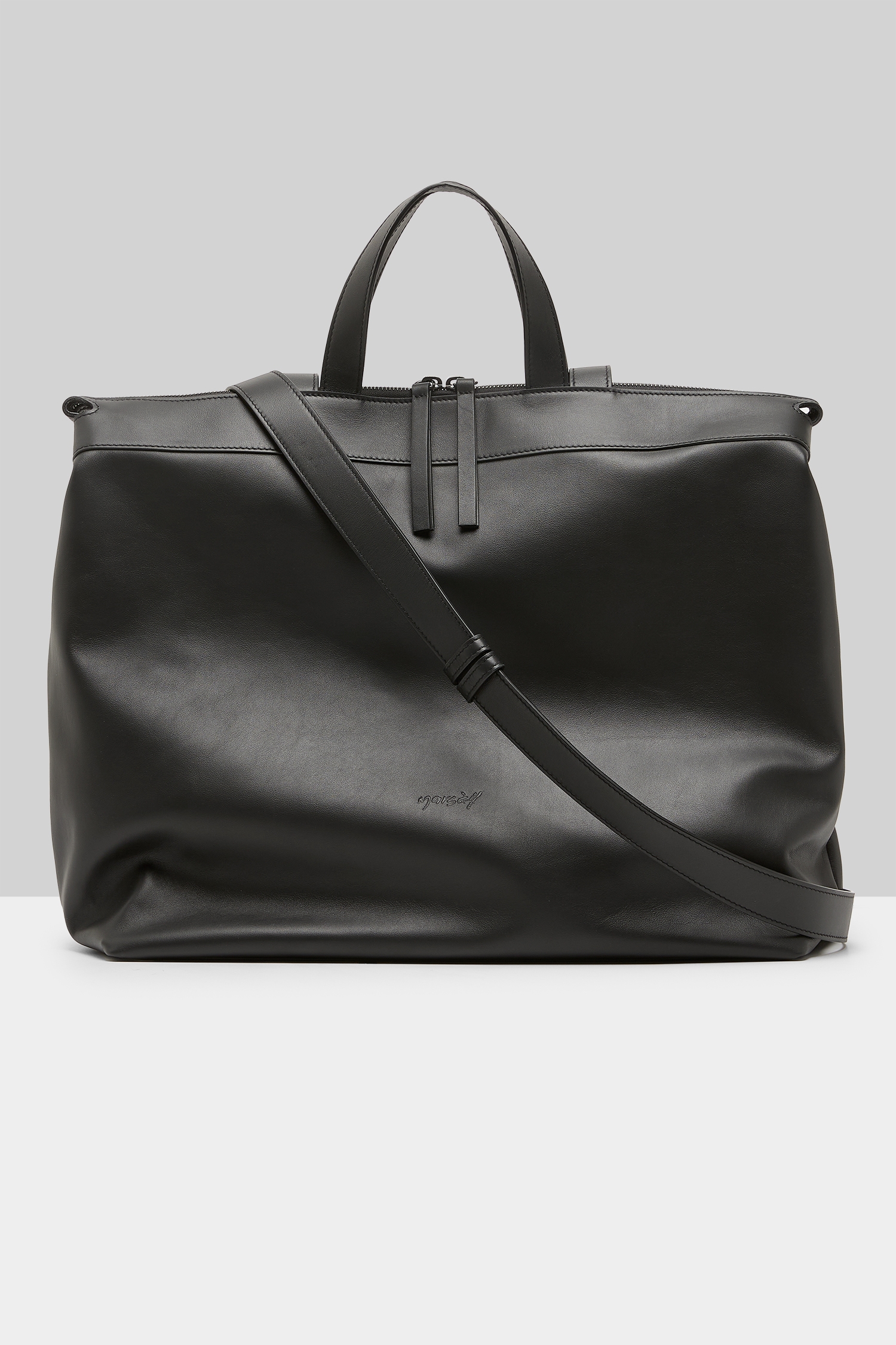 Borso Black Tote Bag
