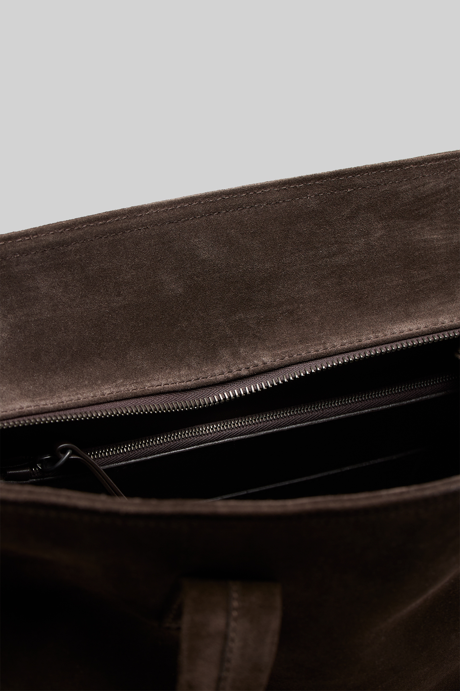 Ventiquattro Dark Brown Suede Weekender