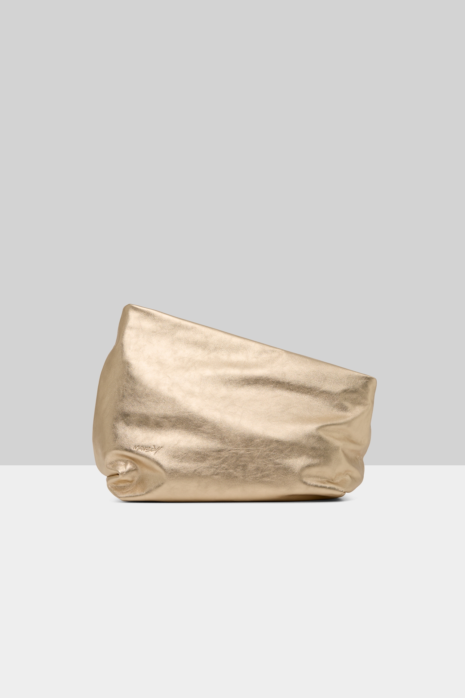 Fanta Platinum Foil Crossbody Bag