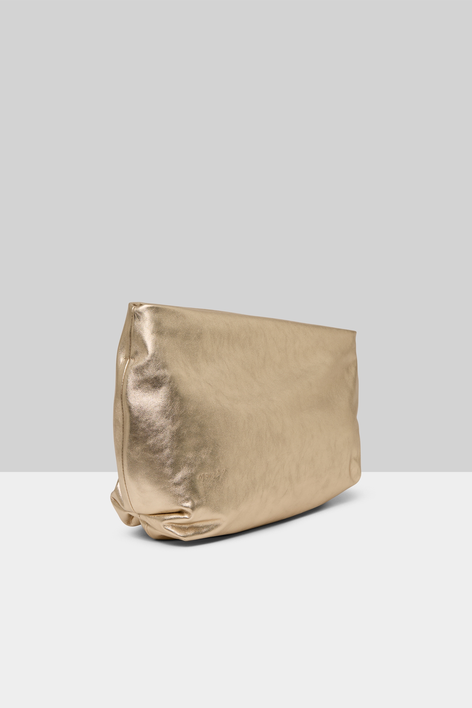 Fanta Platinum Foil Crossbody Bag
