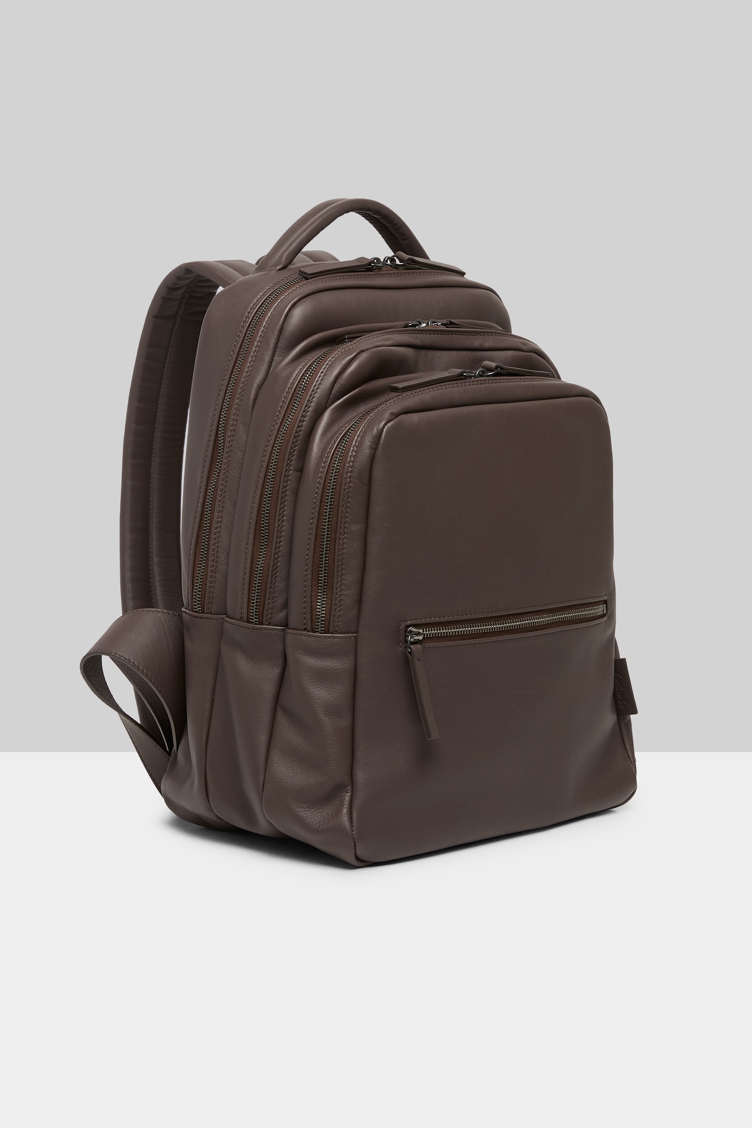 Triparto Dark Brown Backpack