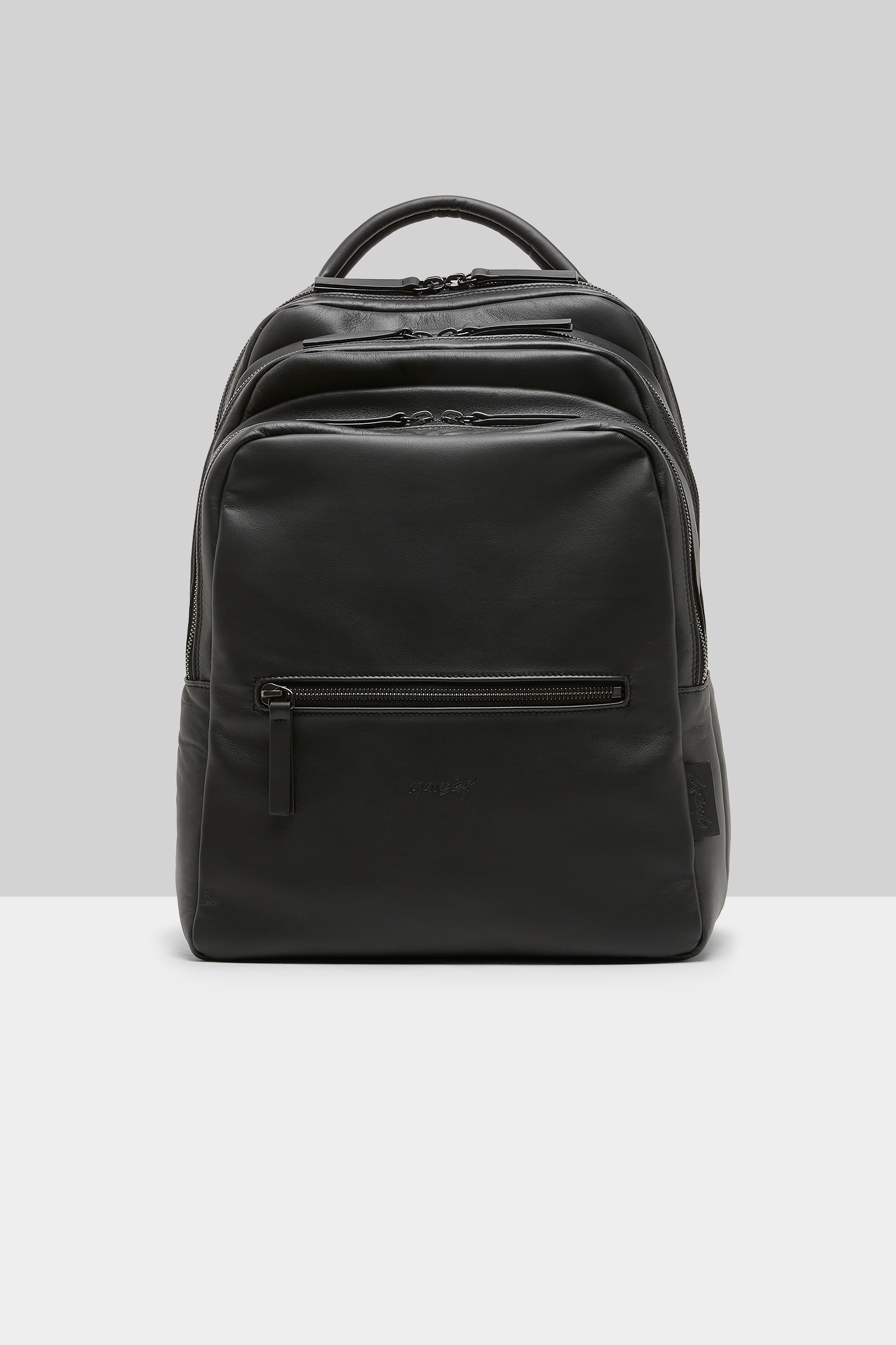 Triparto Black Backpack