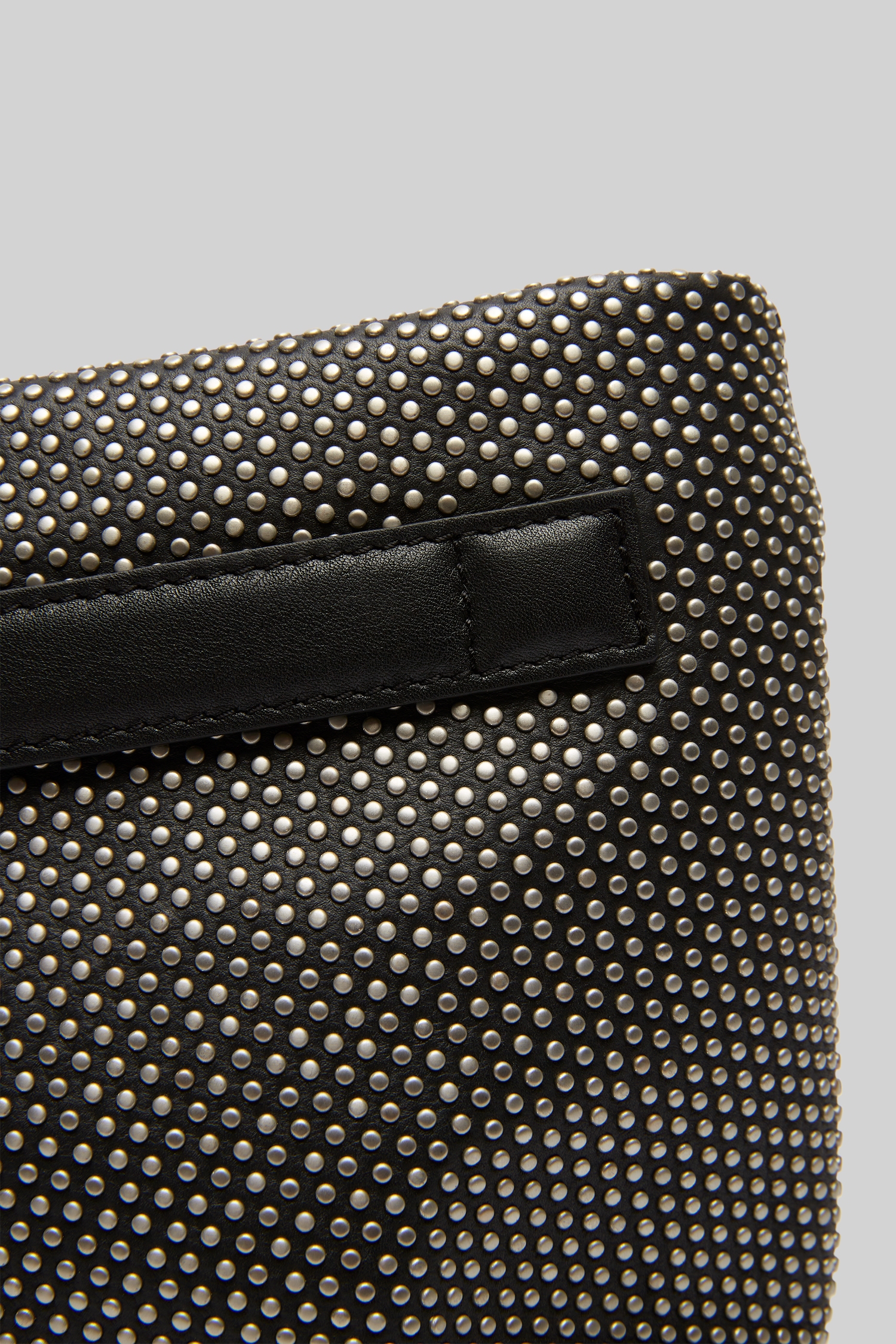 Fantasmino Borchie Black Clutch