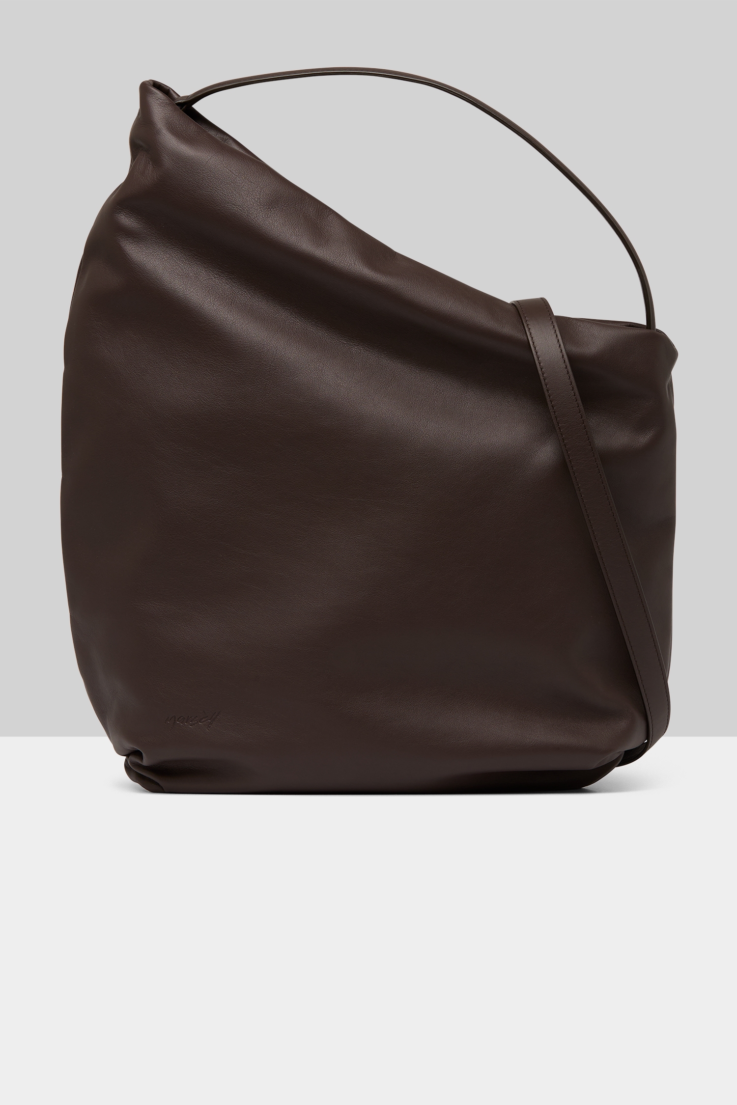 Fanta Lunga Dark Brown Shoulder Bag