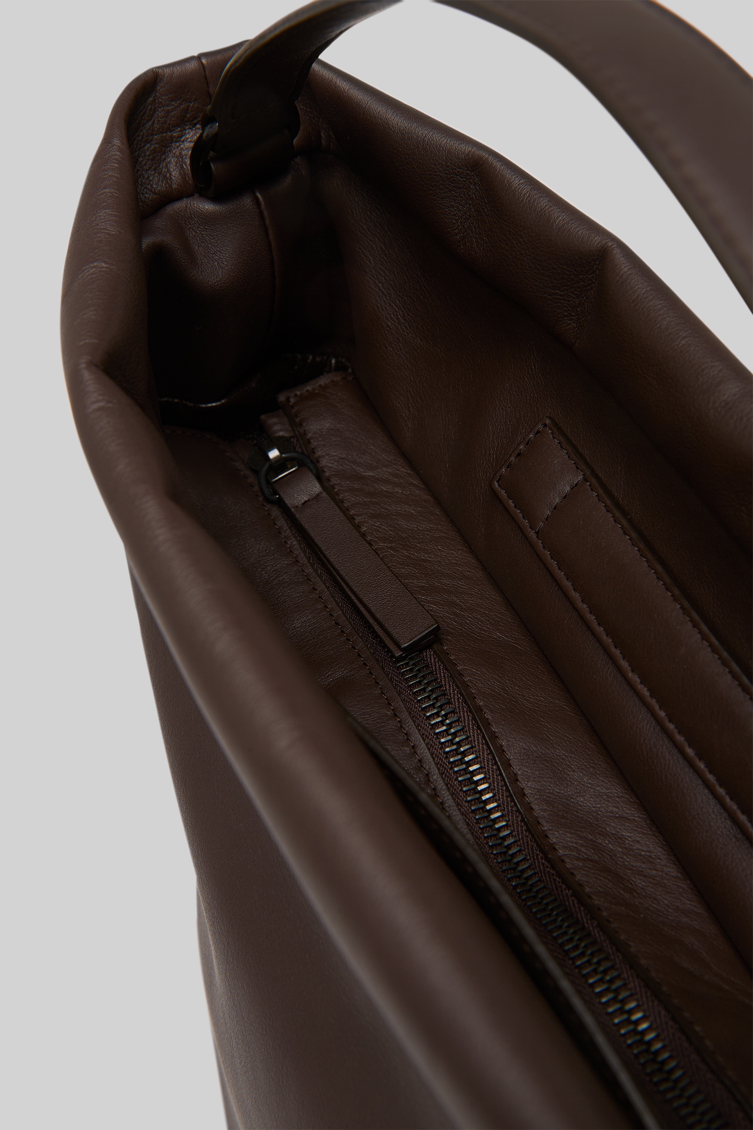 Fanta Lunga Dark Brown Shoulder Bag