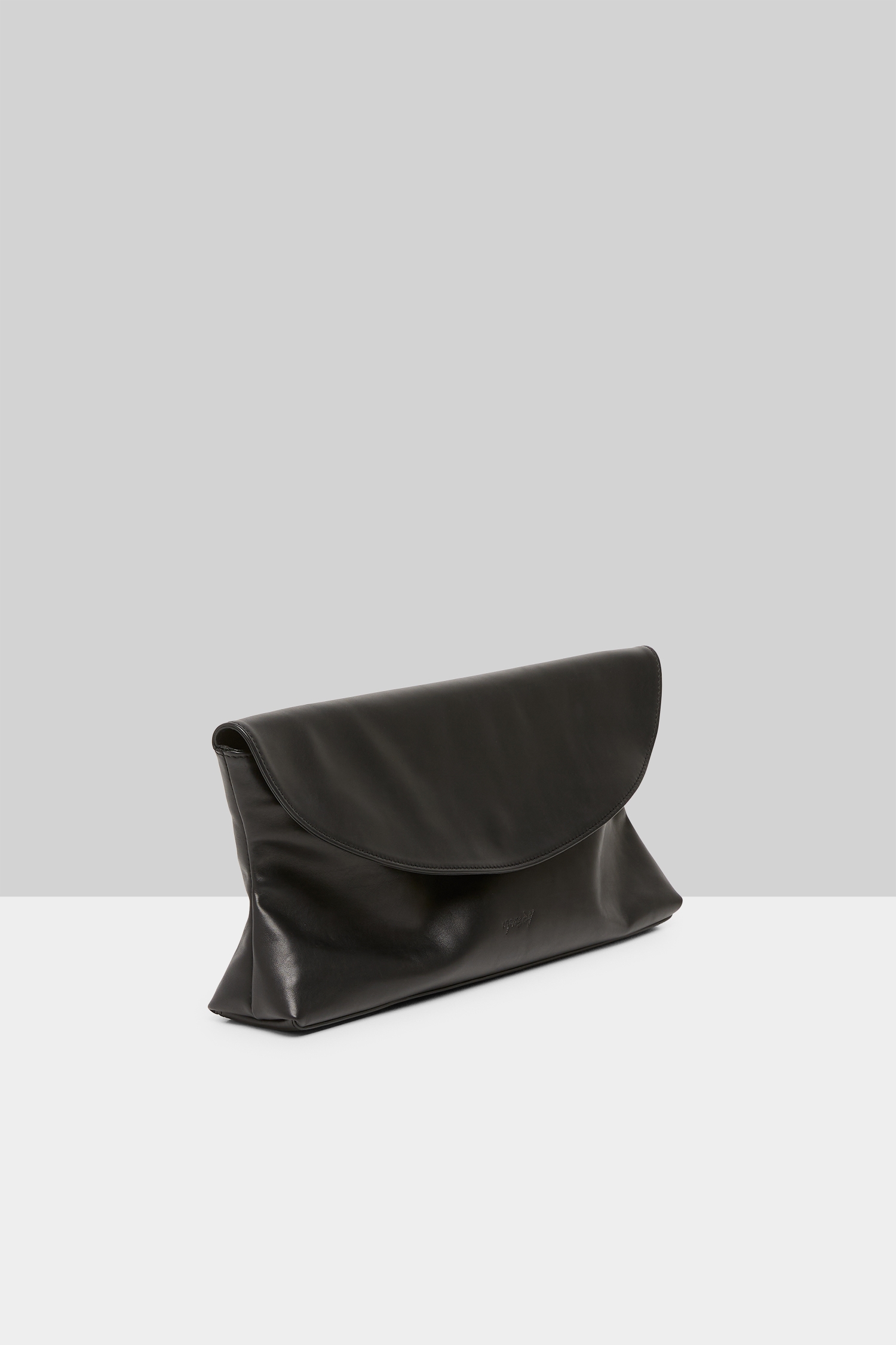 Dromette Black Clutch