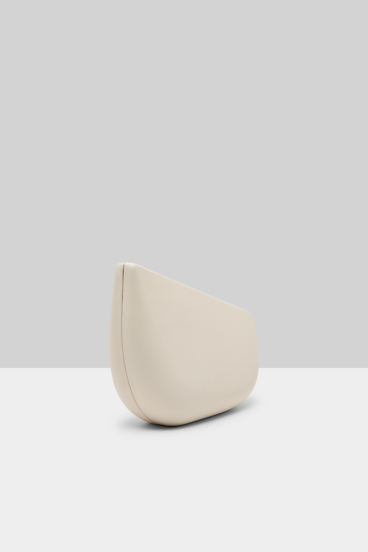 Fasma Mist Leather Clutch