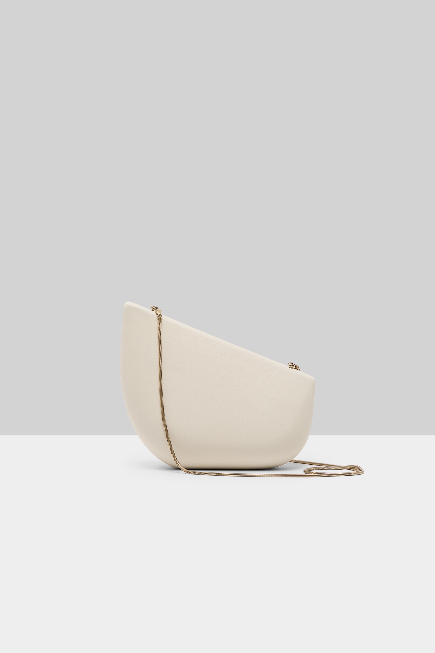 Fasma Mist Leather Clutch