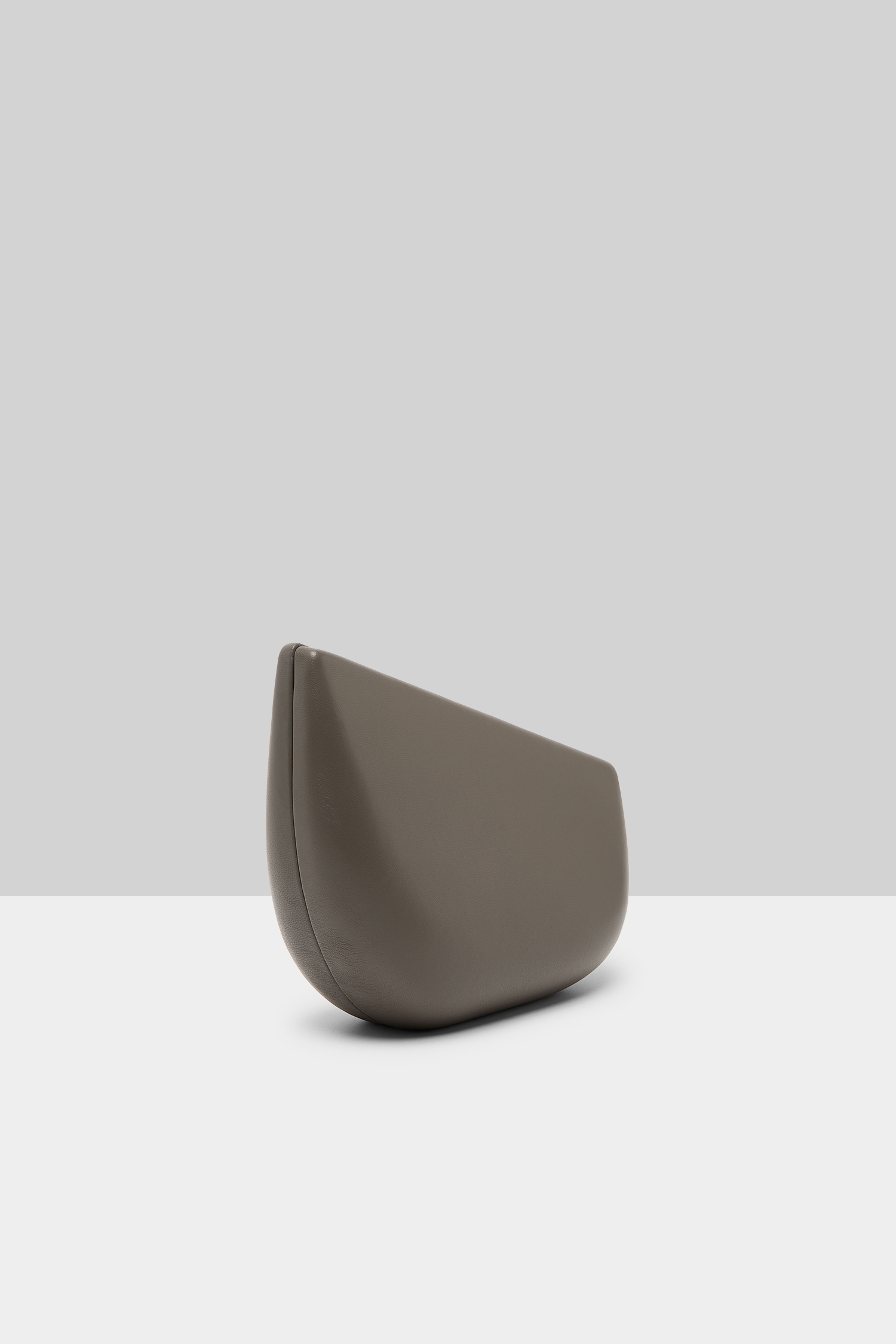 Fasma Mortar Leather Clutch