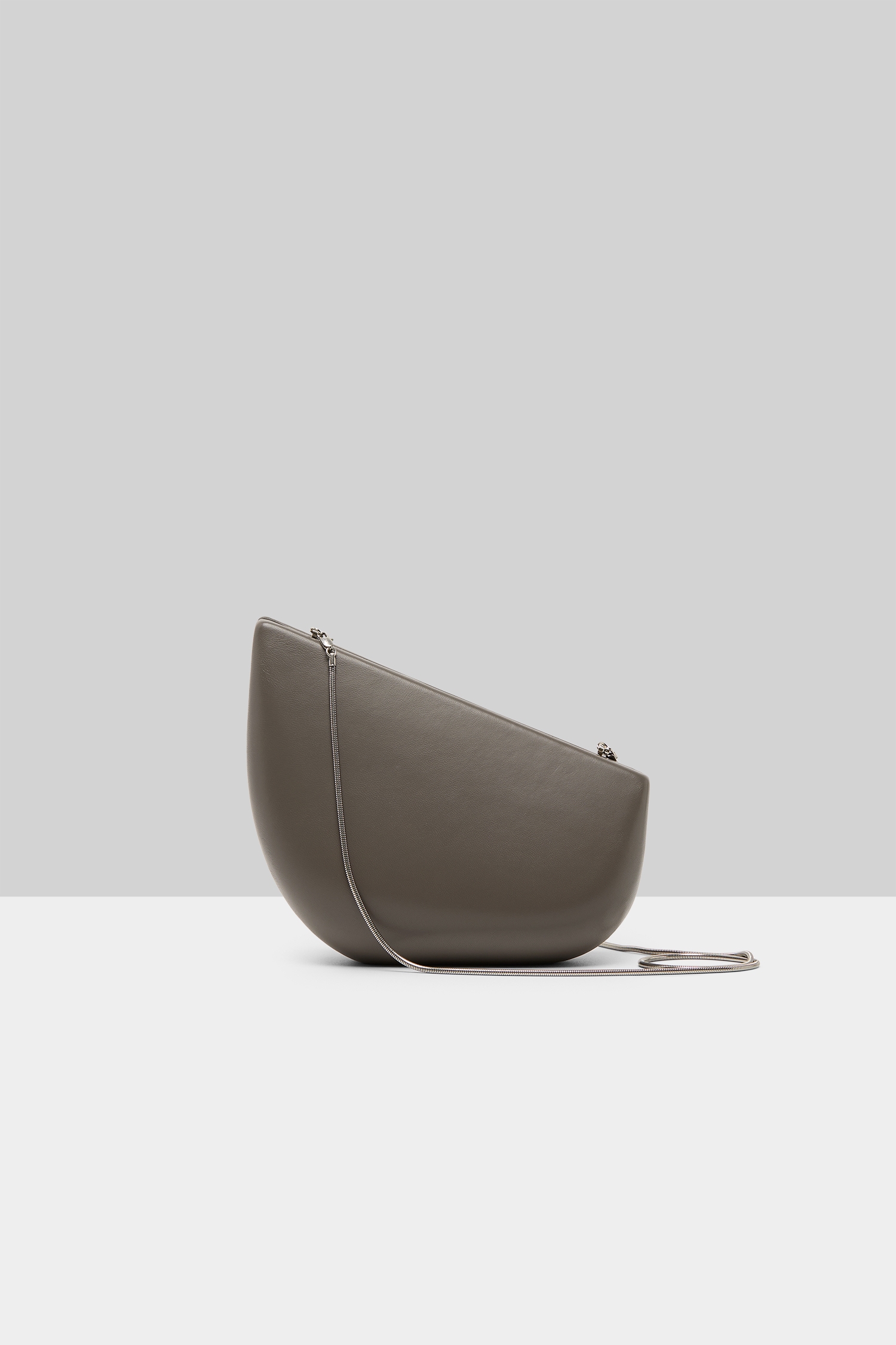 Fasma Mortar Leather Clutch