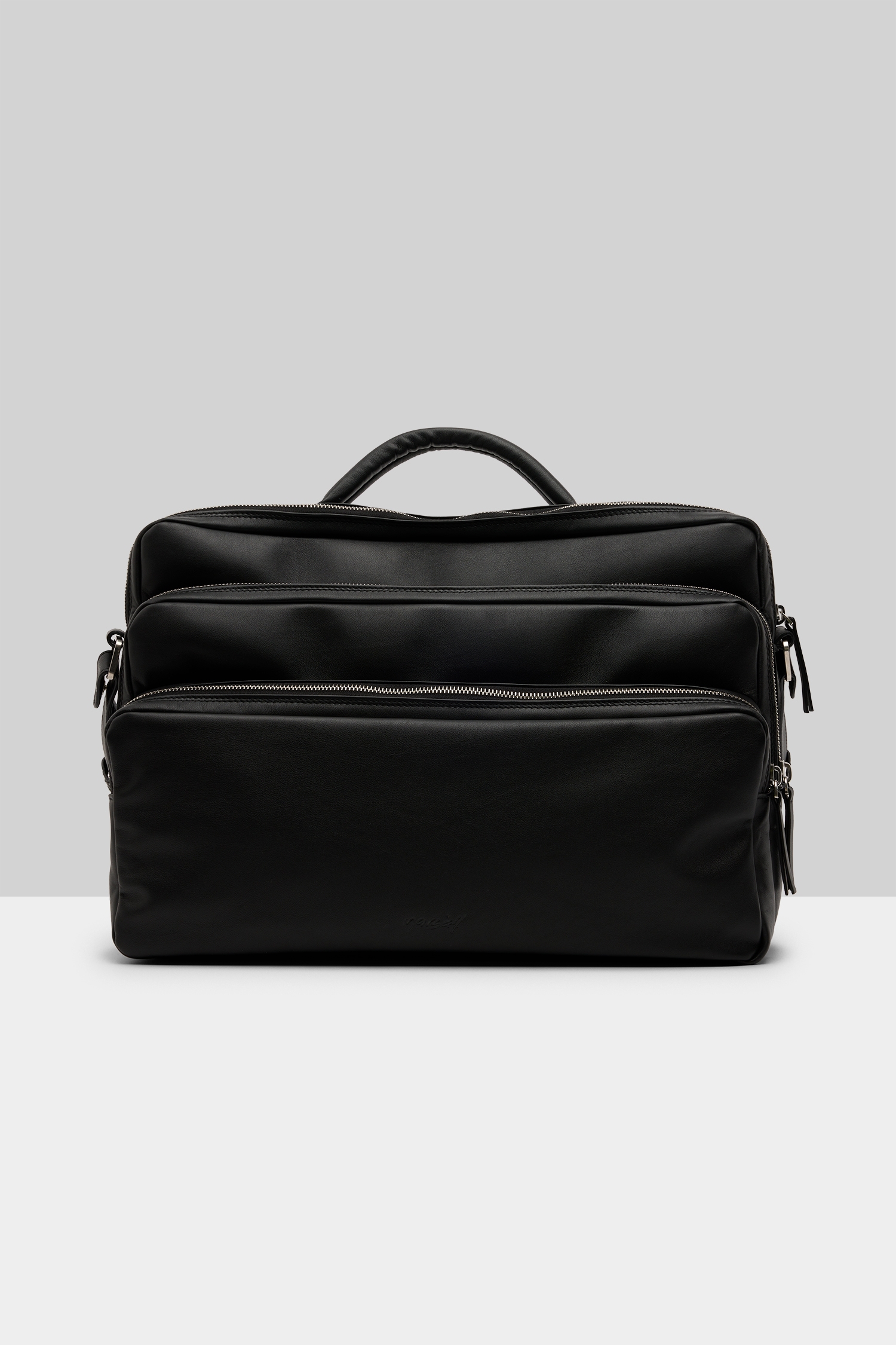 Tripartella Black Laptop Bag
