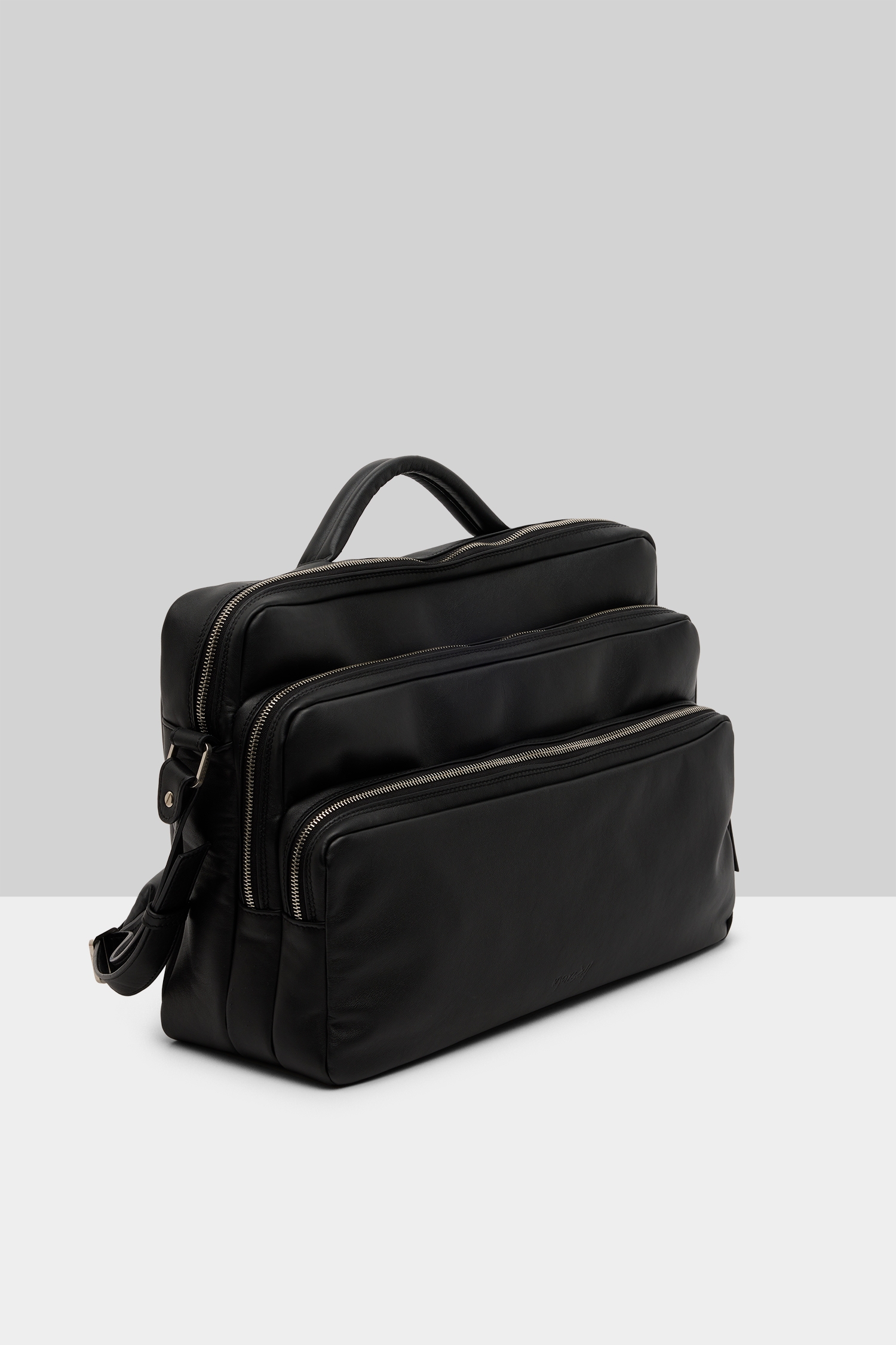 Tripartella Black Laptop Bag