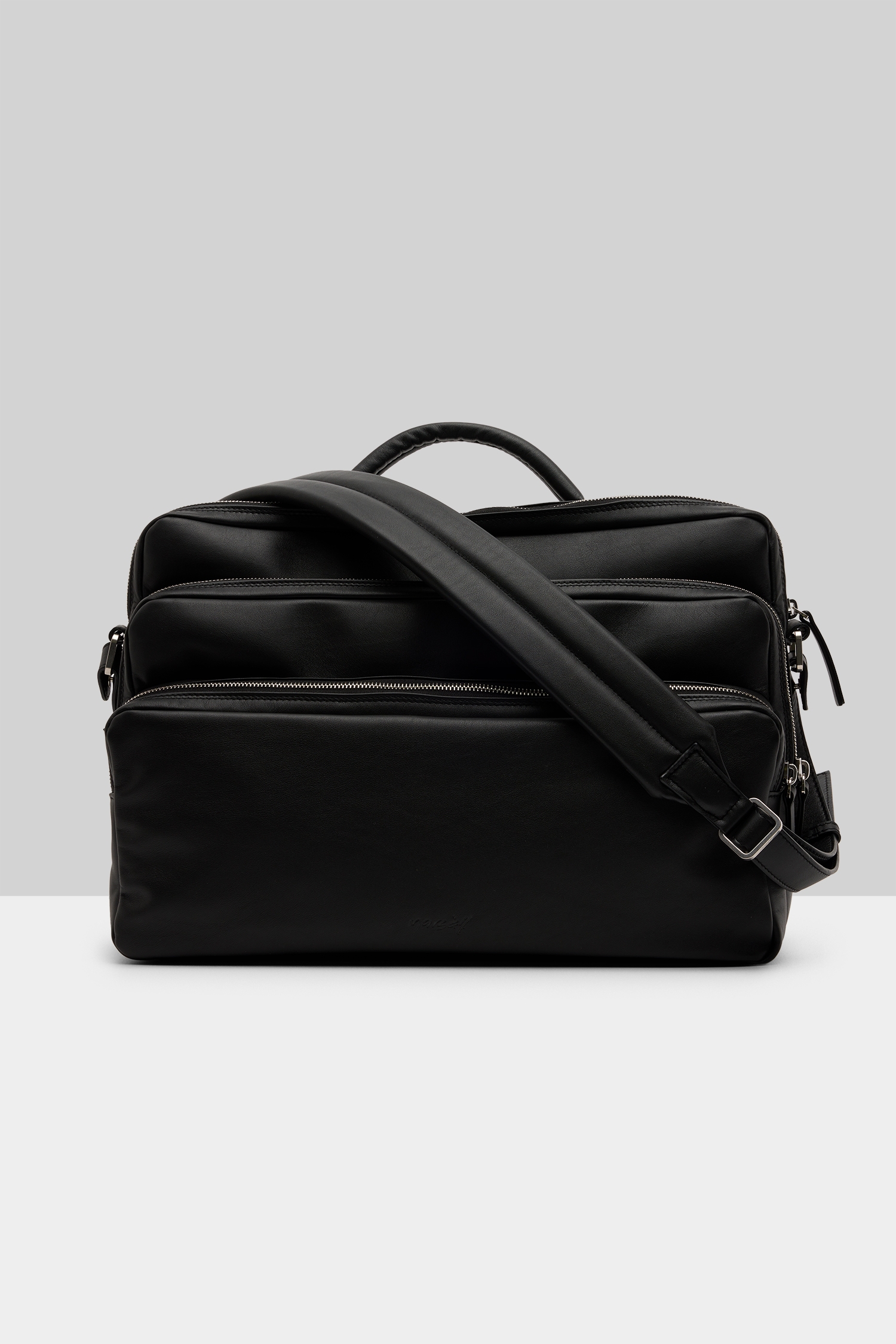 Tripartella Black Laptop Bag