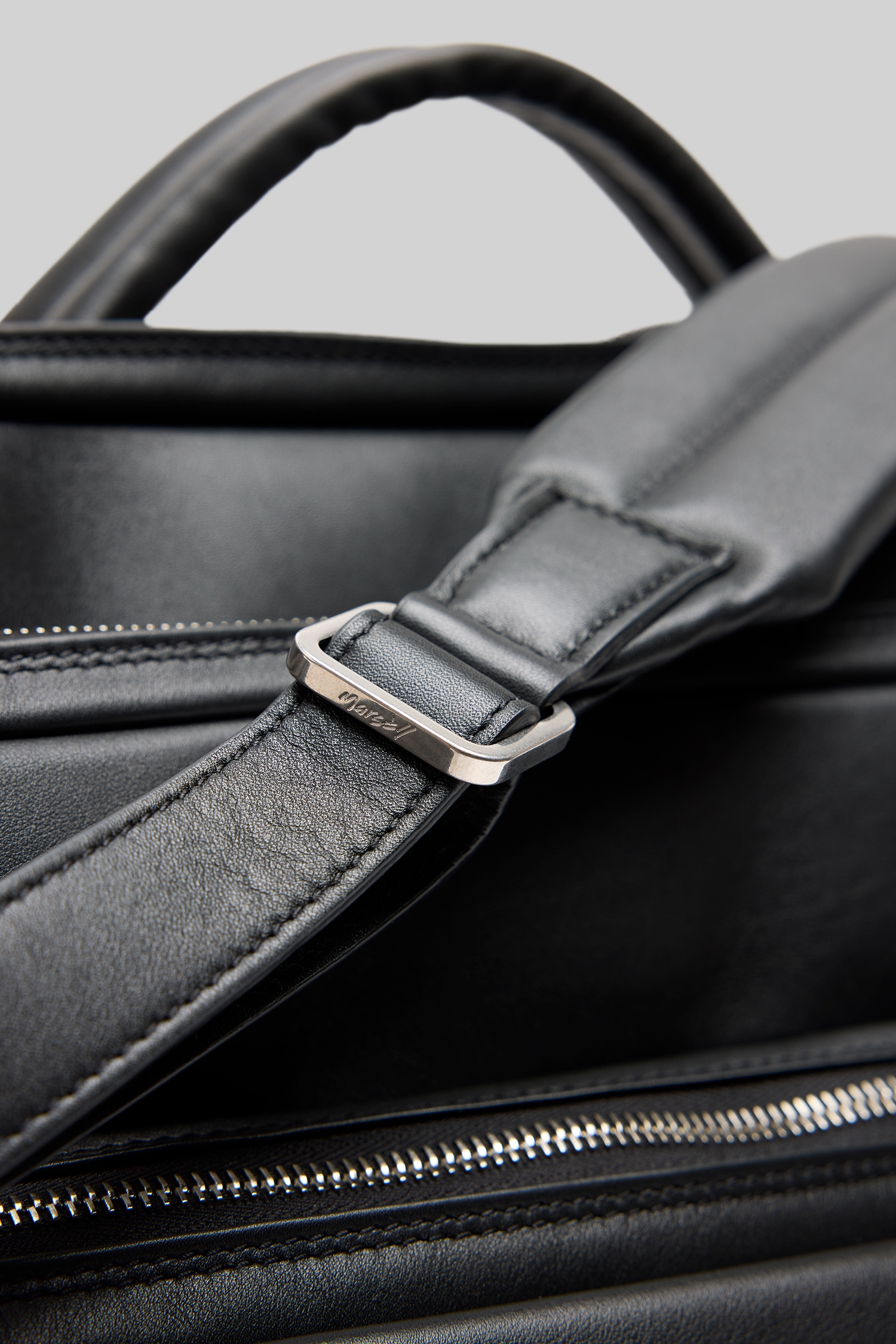 Tripartella Black Laptop Bag