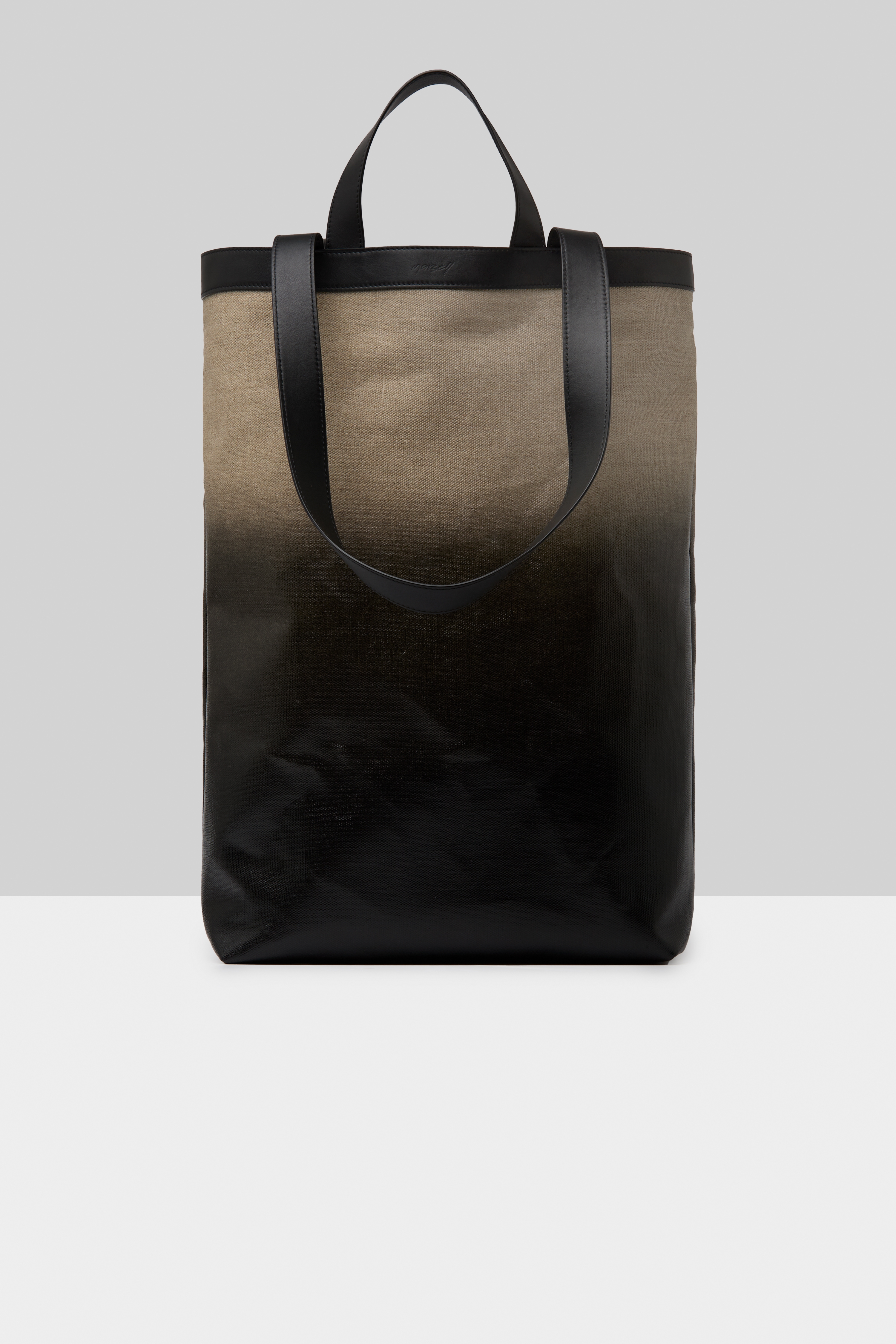 Sporta Lino Natural-Black Tote Bag