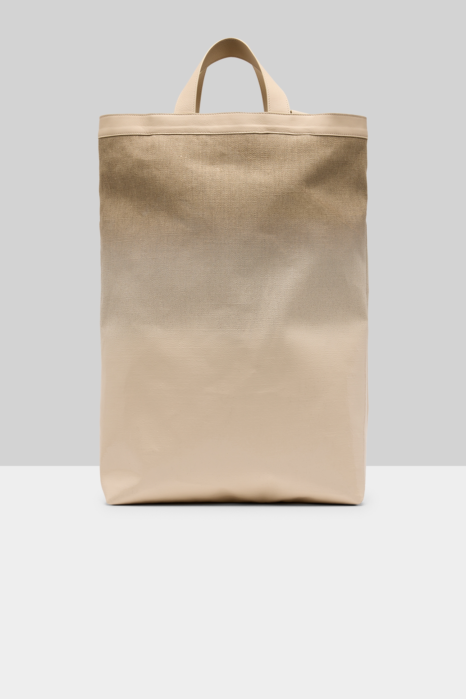 Sporta Lino Borsa Tote Avorio-Naturale