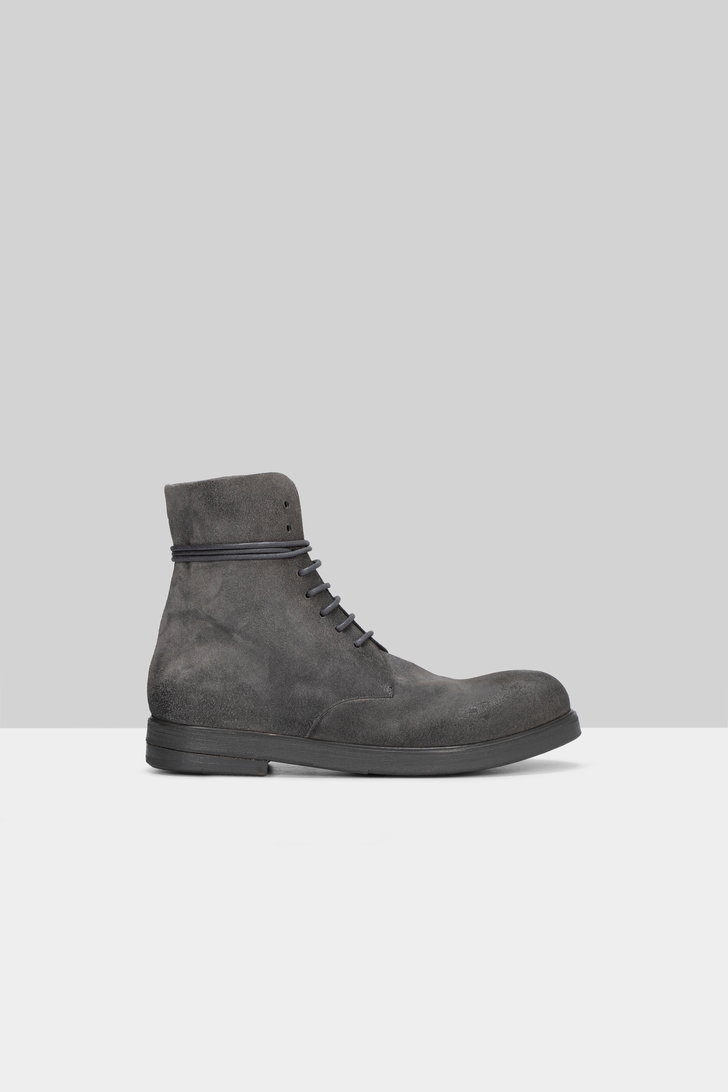 Grey suede lace up boots hot sale