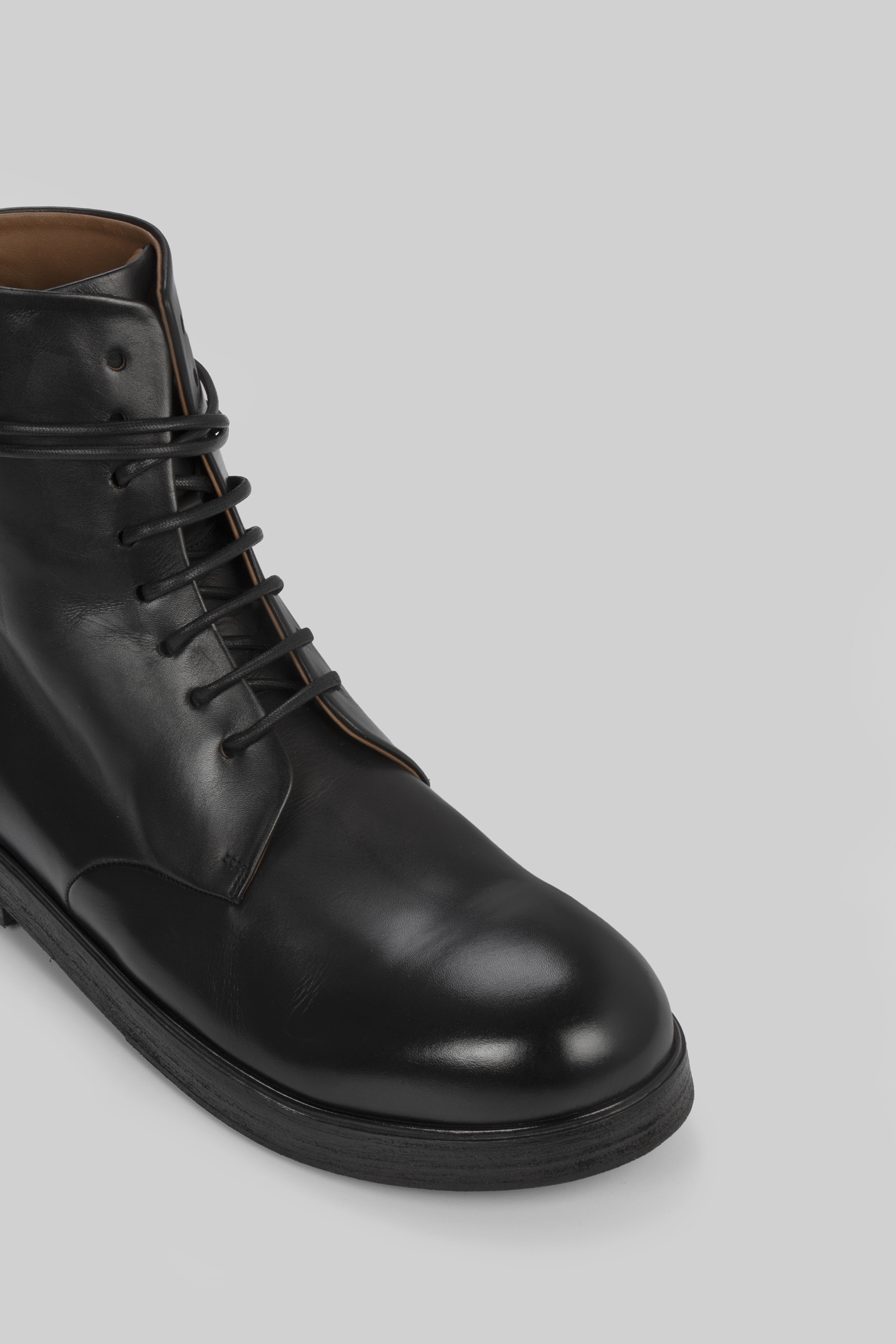 Zucca Zeppa Black Combat Boots