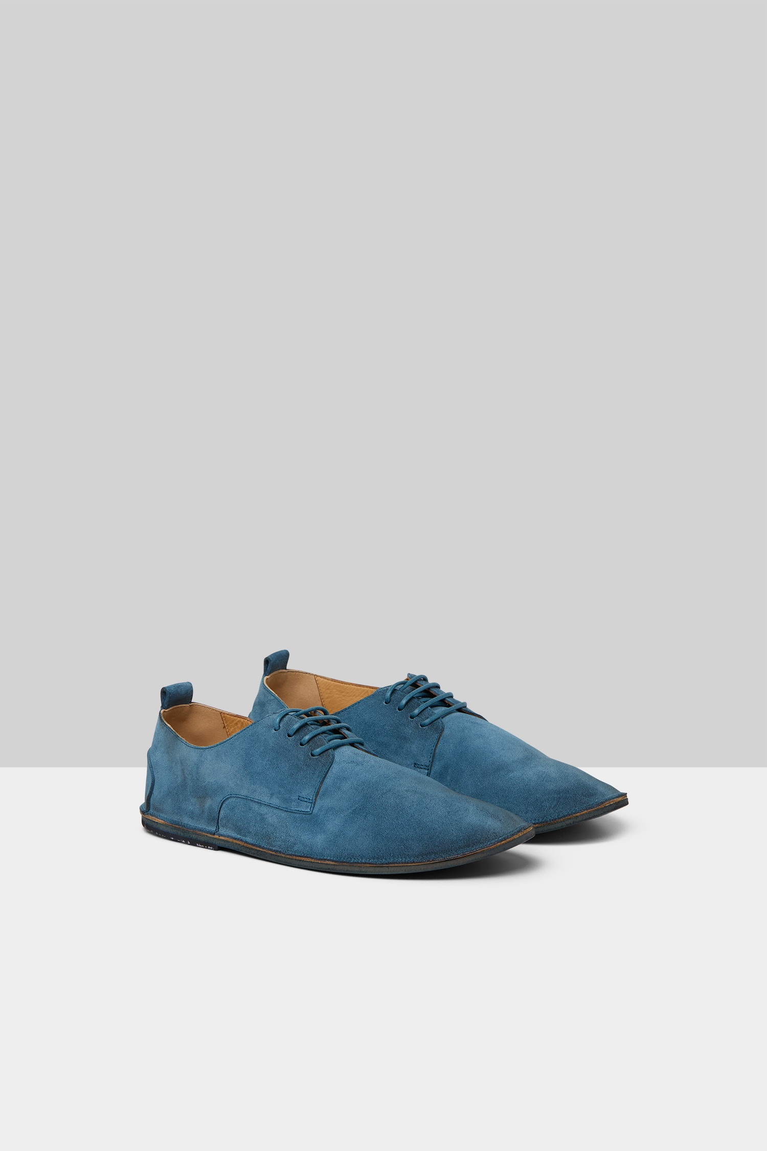 Strasacco Teal Derby Shoes