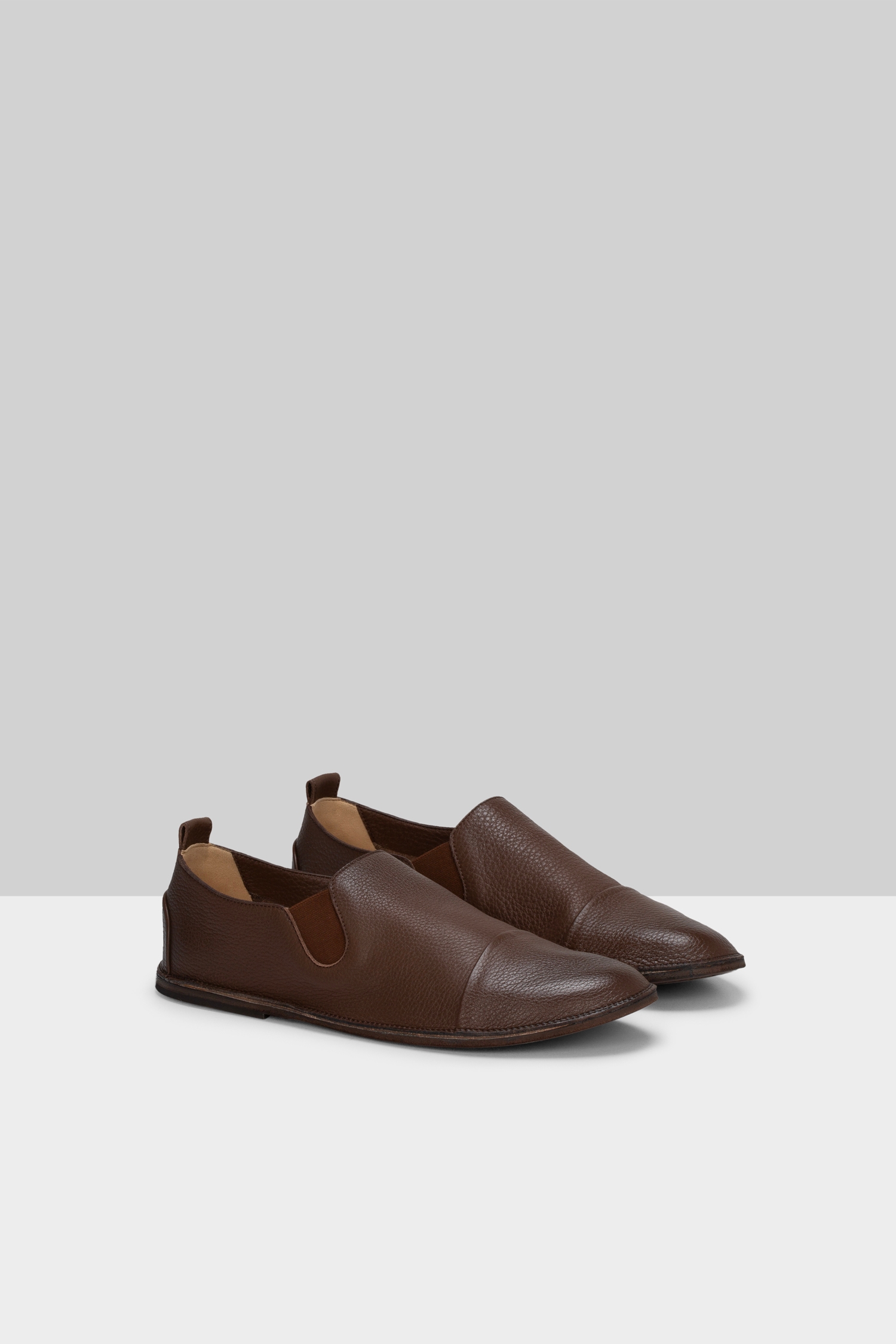 Strasacco Chocolate Slip On Shoes