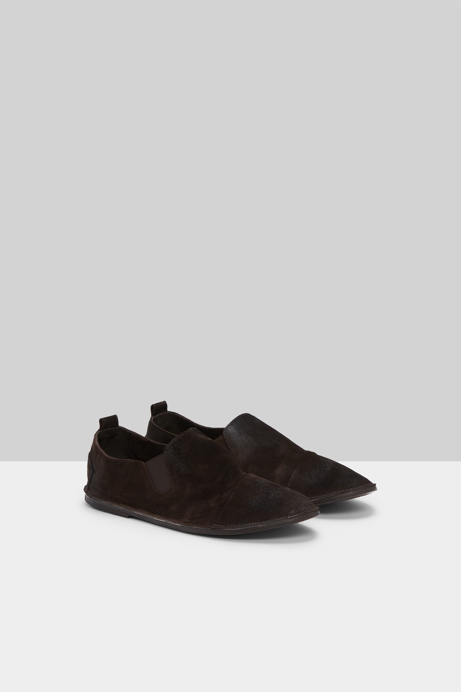 Strasacco Dark Brown Slip On Shoes