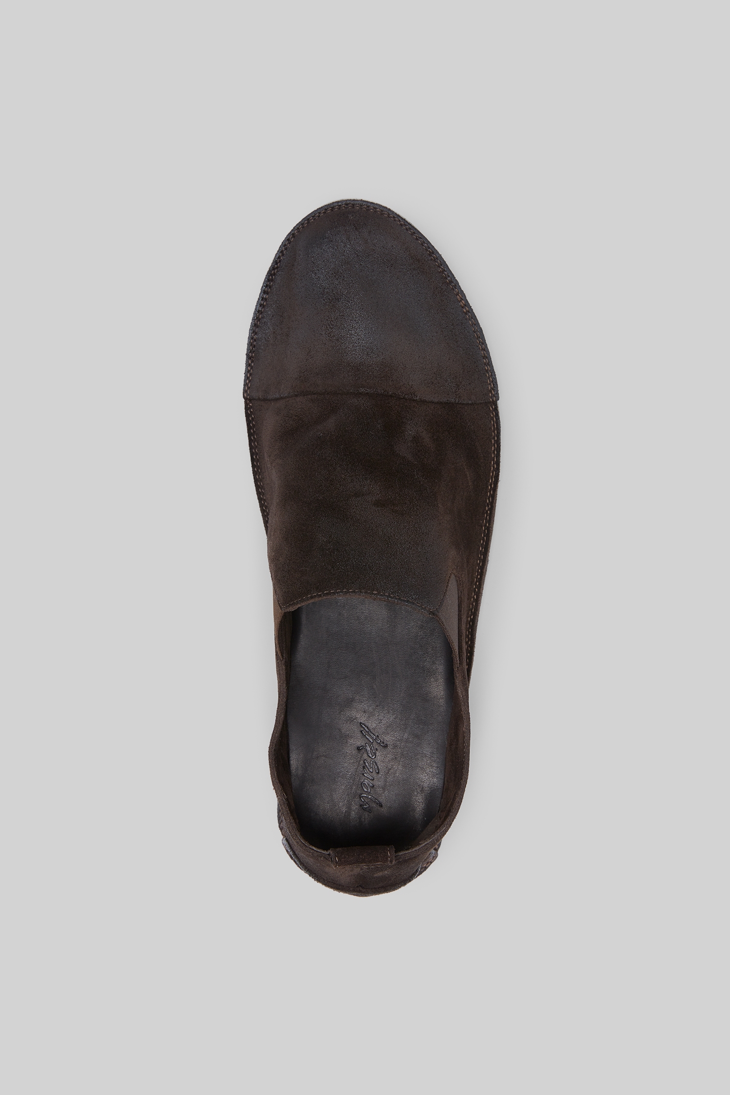 Strasacco Dark Brown Slip On Shoes