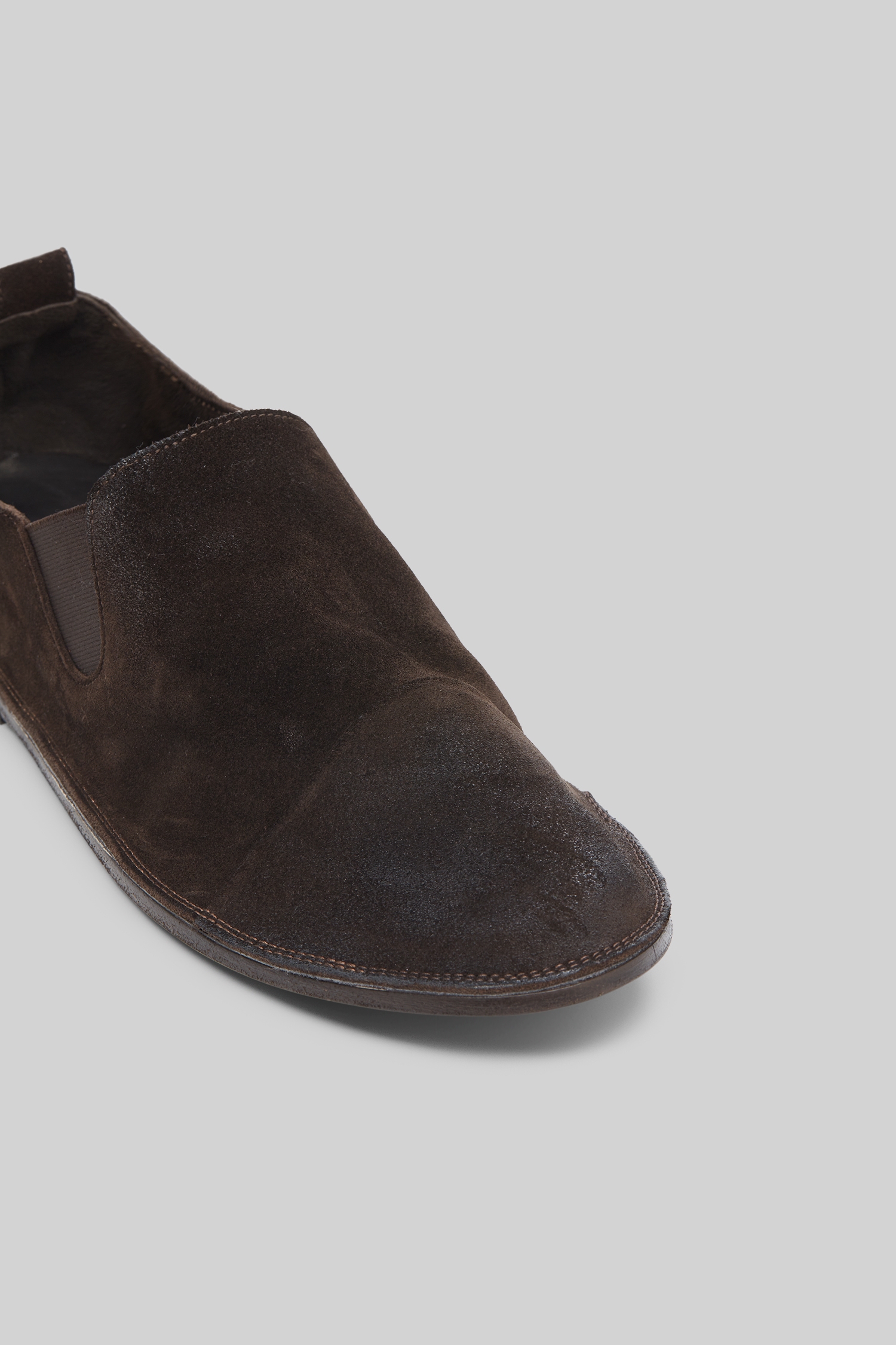 Strasacco Dark Brown Slip On Shoes