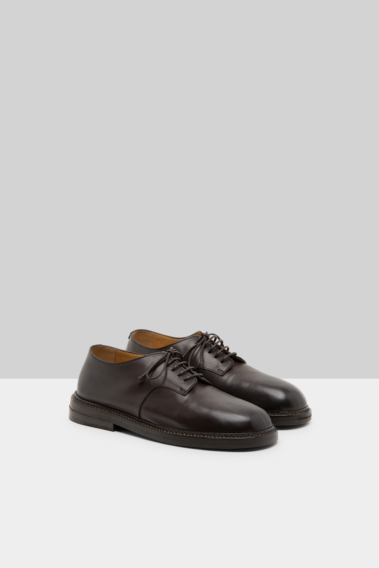 Nasello Dark Brown Derby Shoes