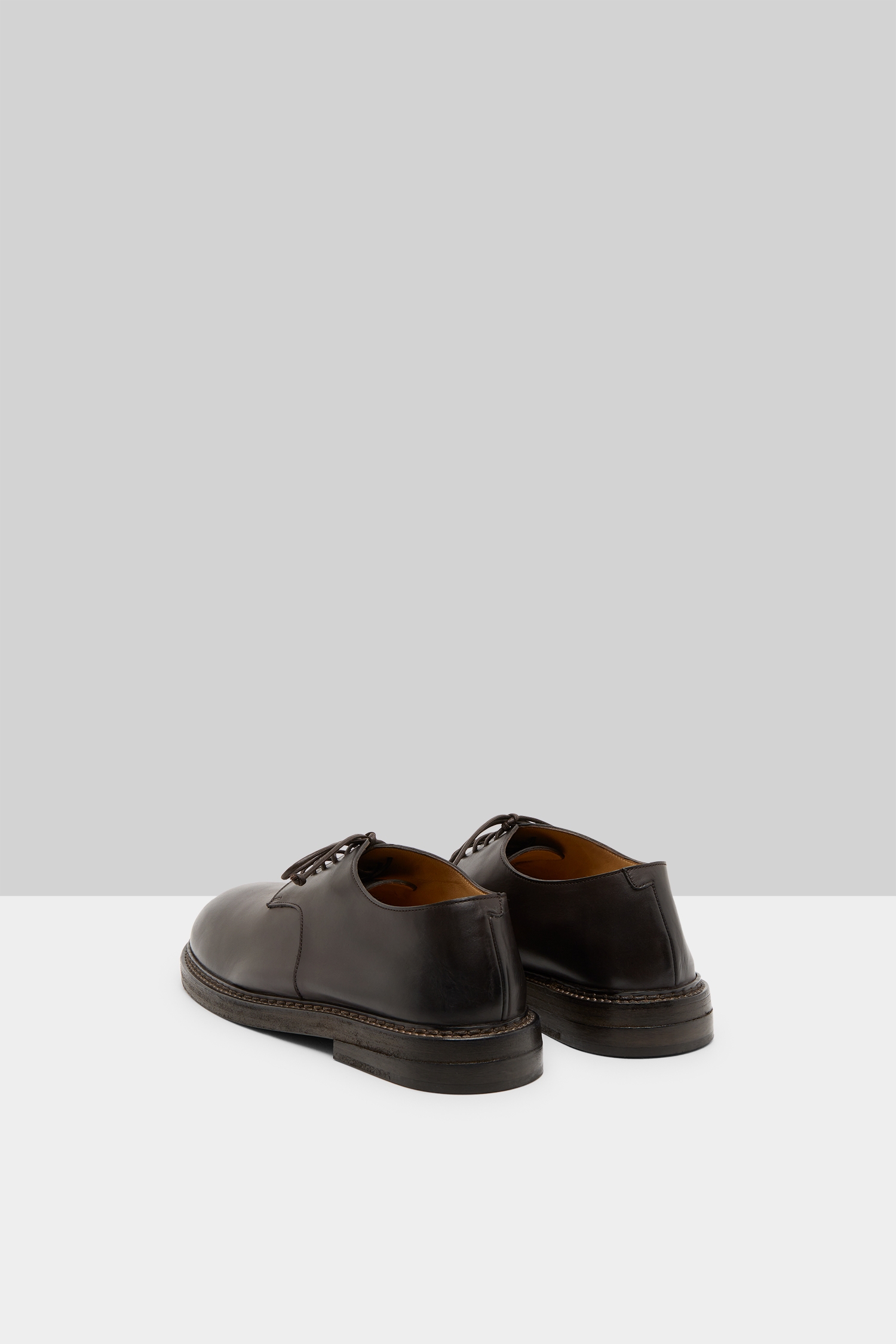 Nasello Dark Brown Derby Shoes