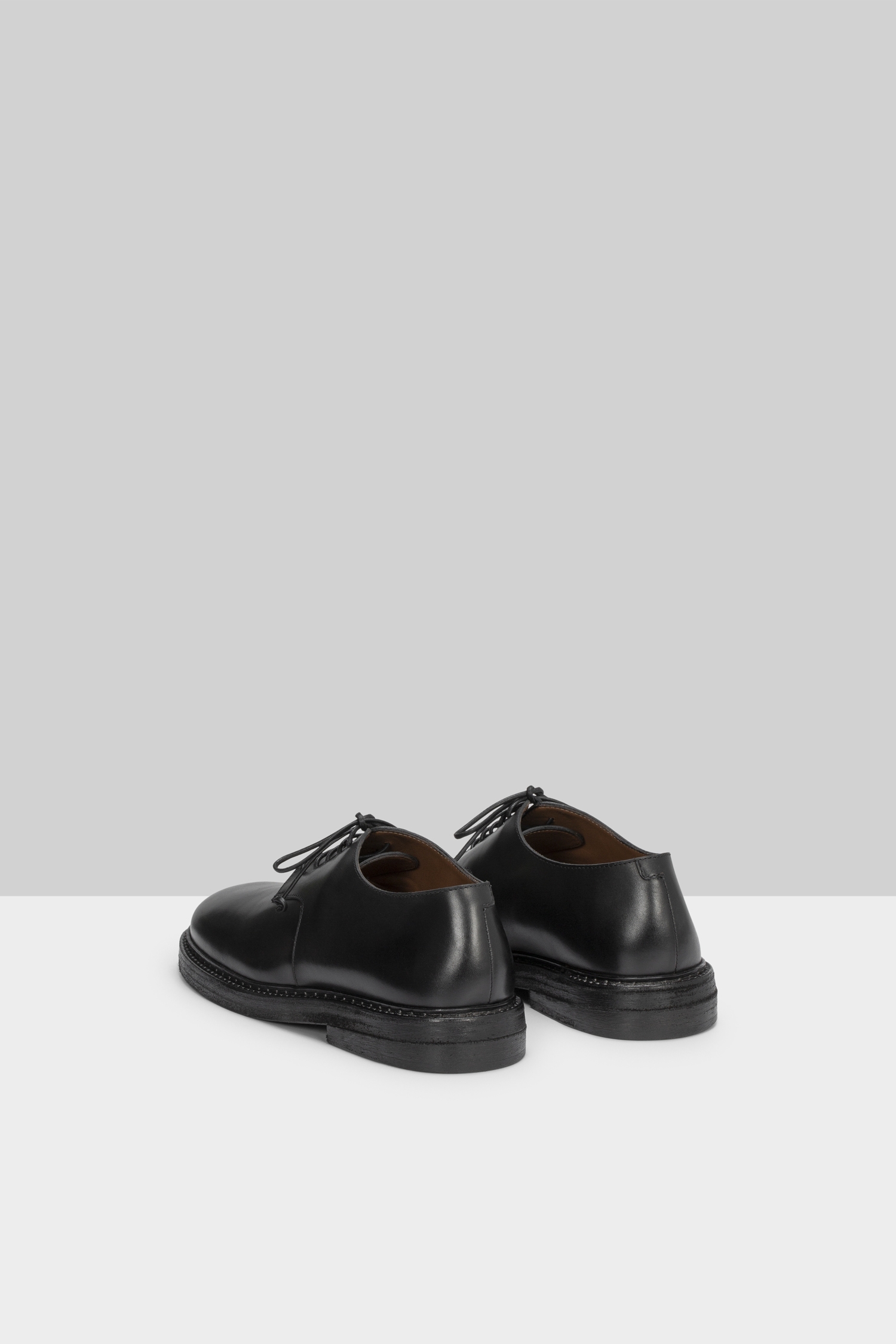 Nasello Black Derby Shoes