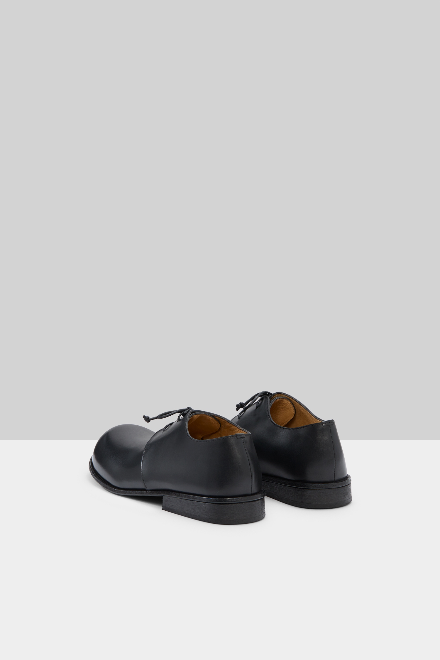 Muso Black Derby Shoes