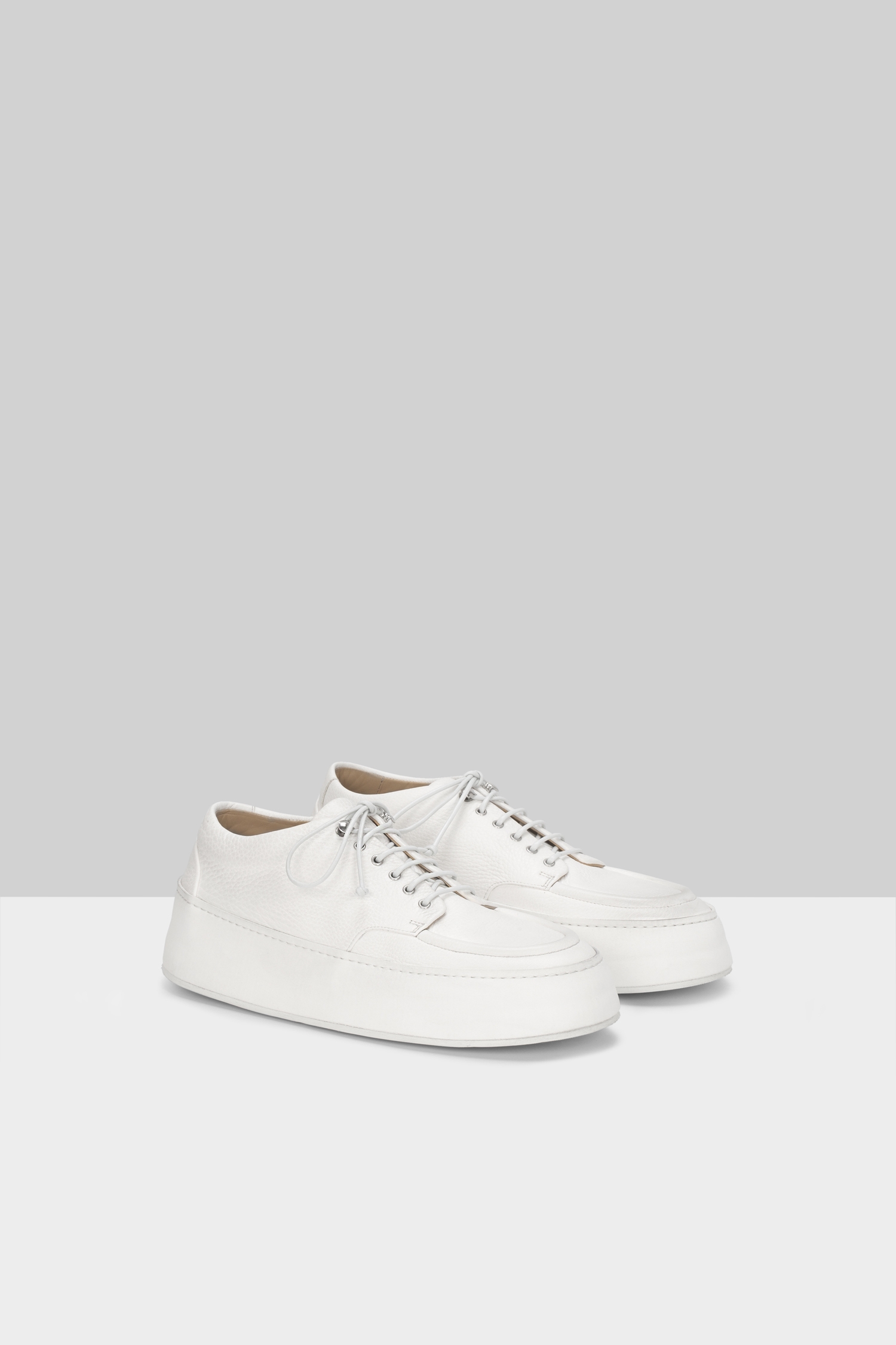 Cassapana Optical White Derby Shoes