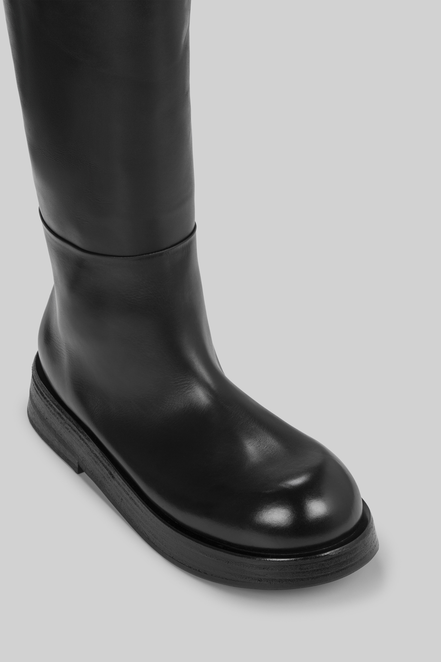 Musona Black Leather Boots