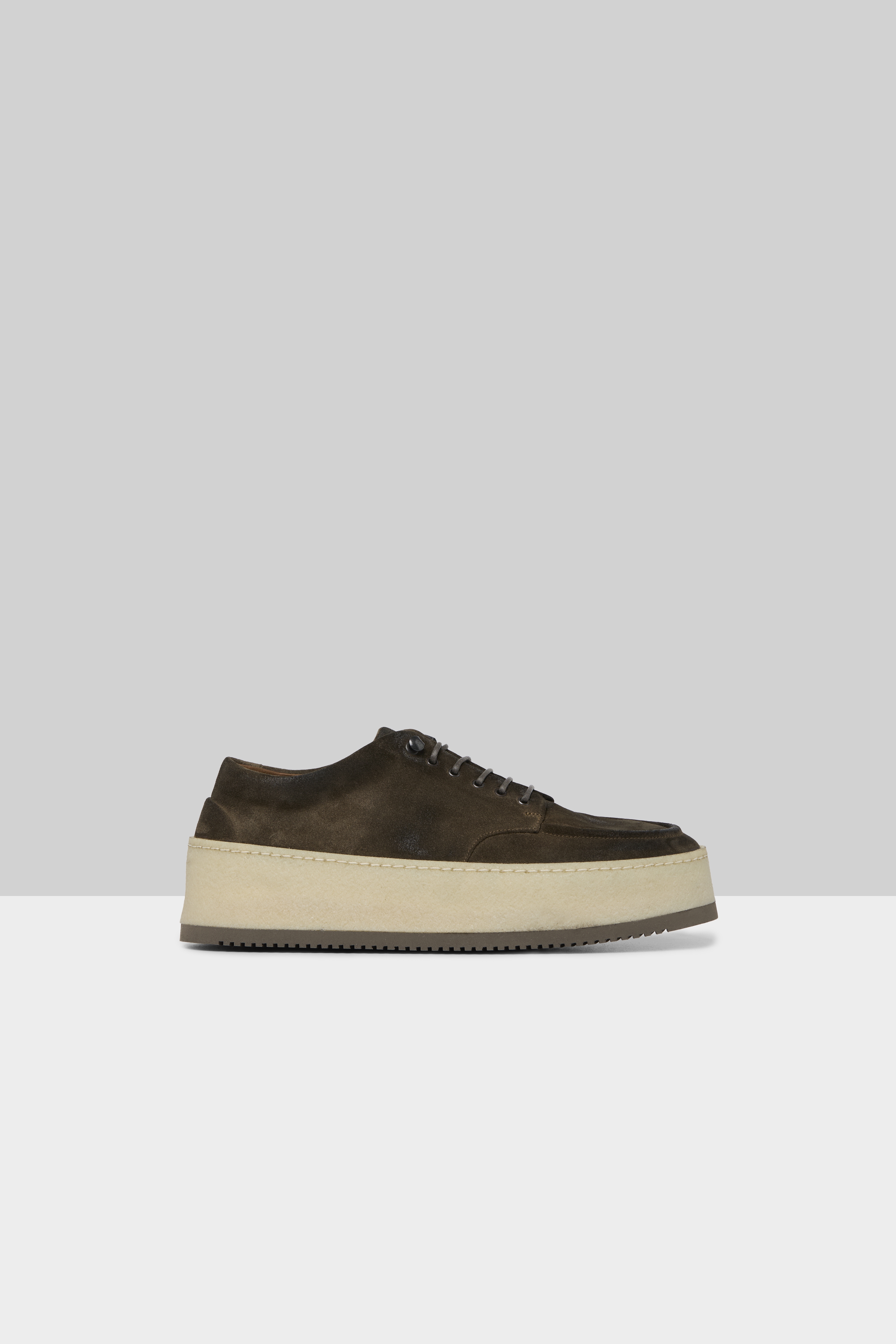 Parapana Mortar Suede Derby Shoes