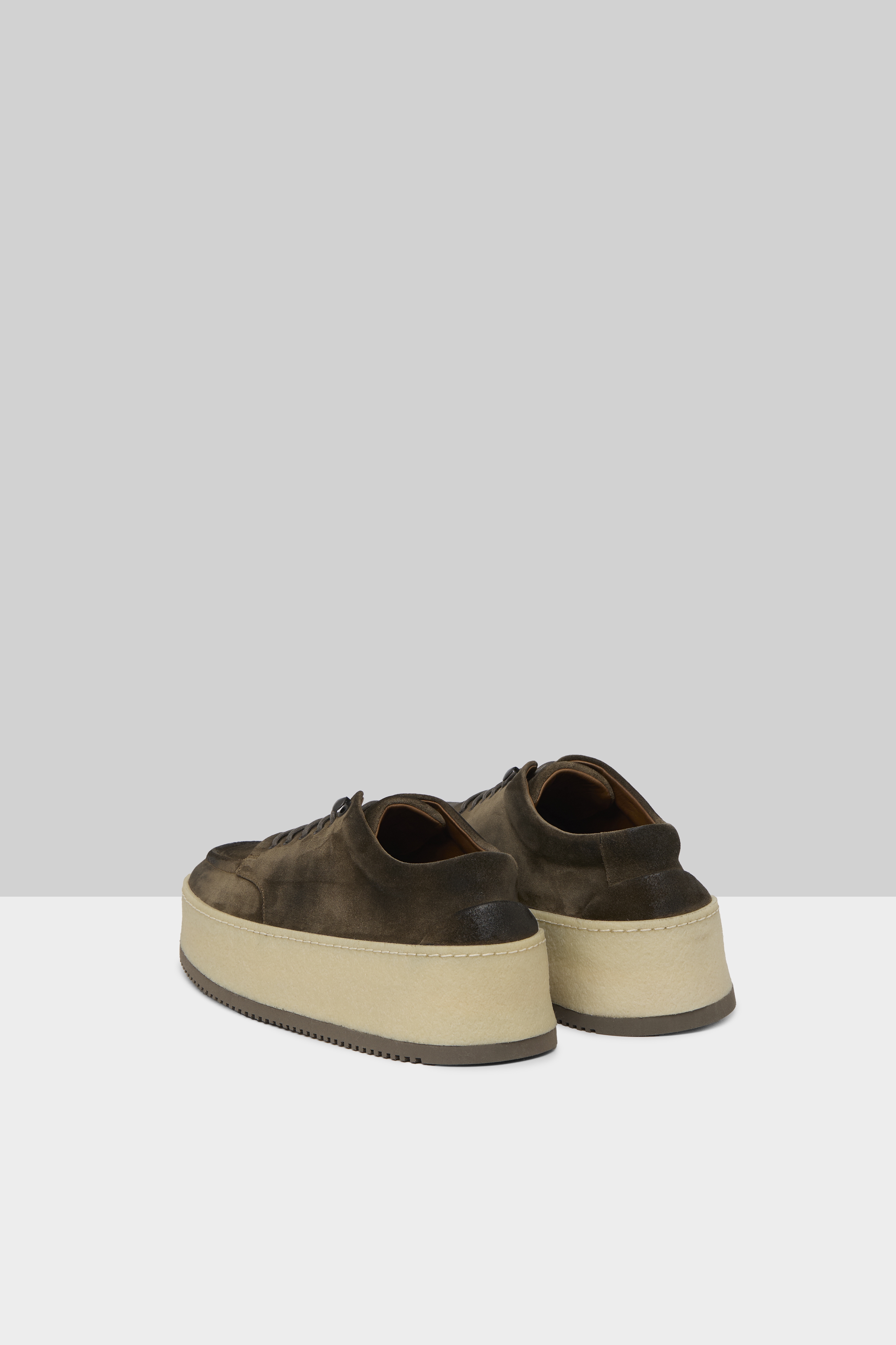 Parapana Mortar Suede Derby Shoes