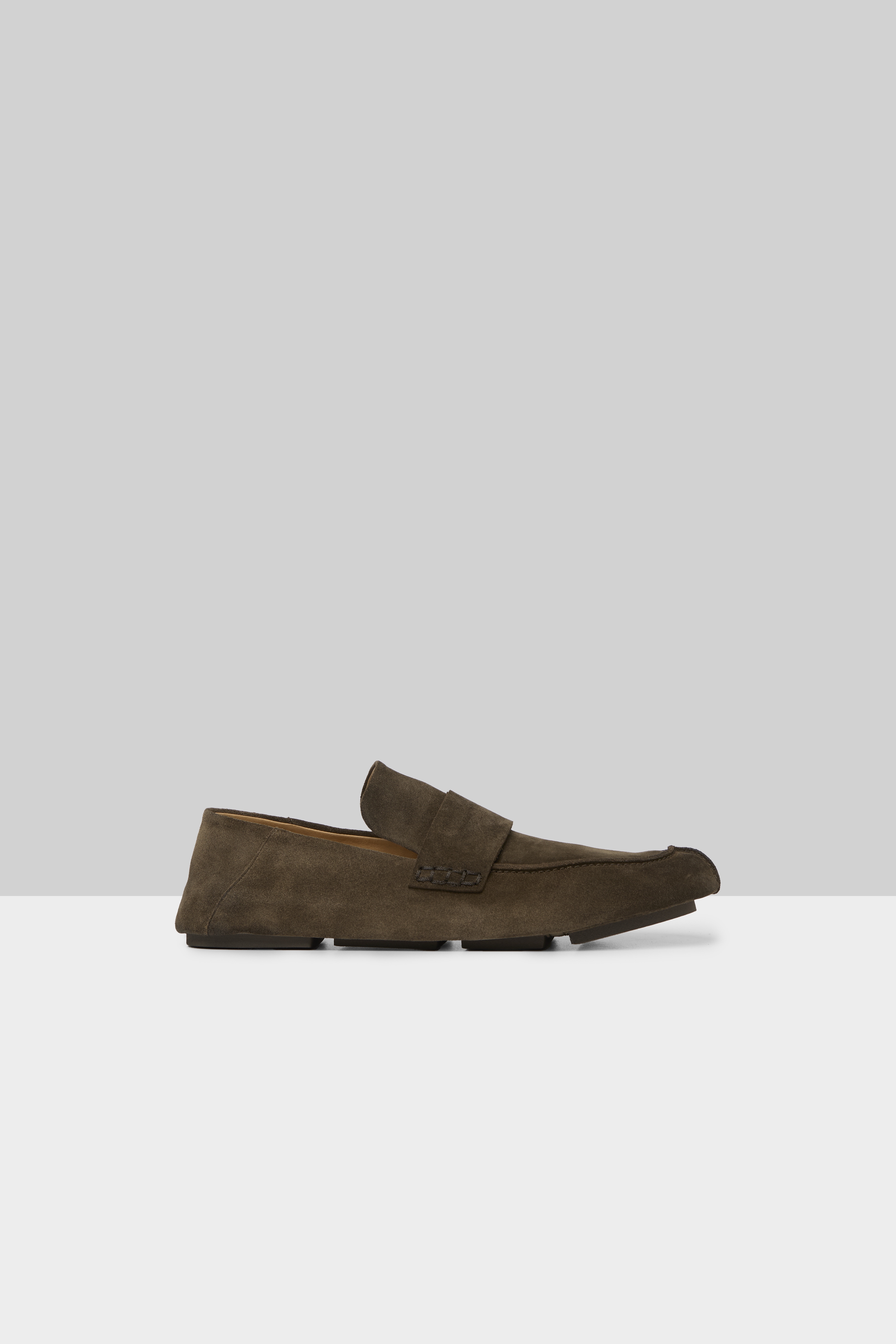 Toddone Mortar Suede Loafers