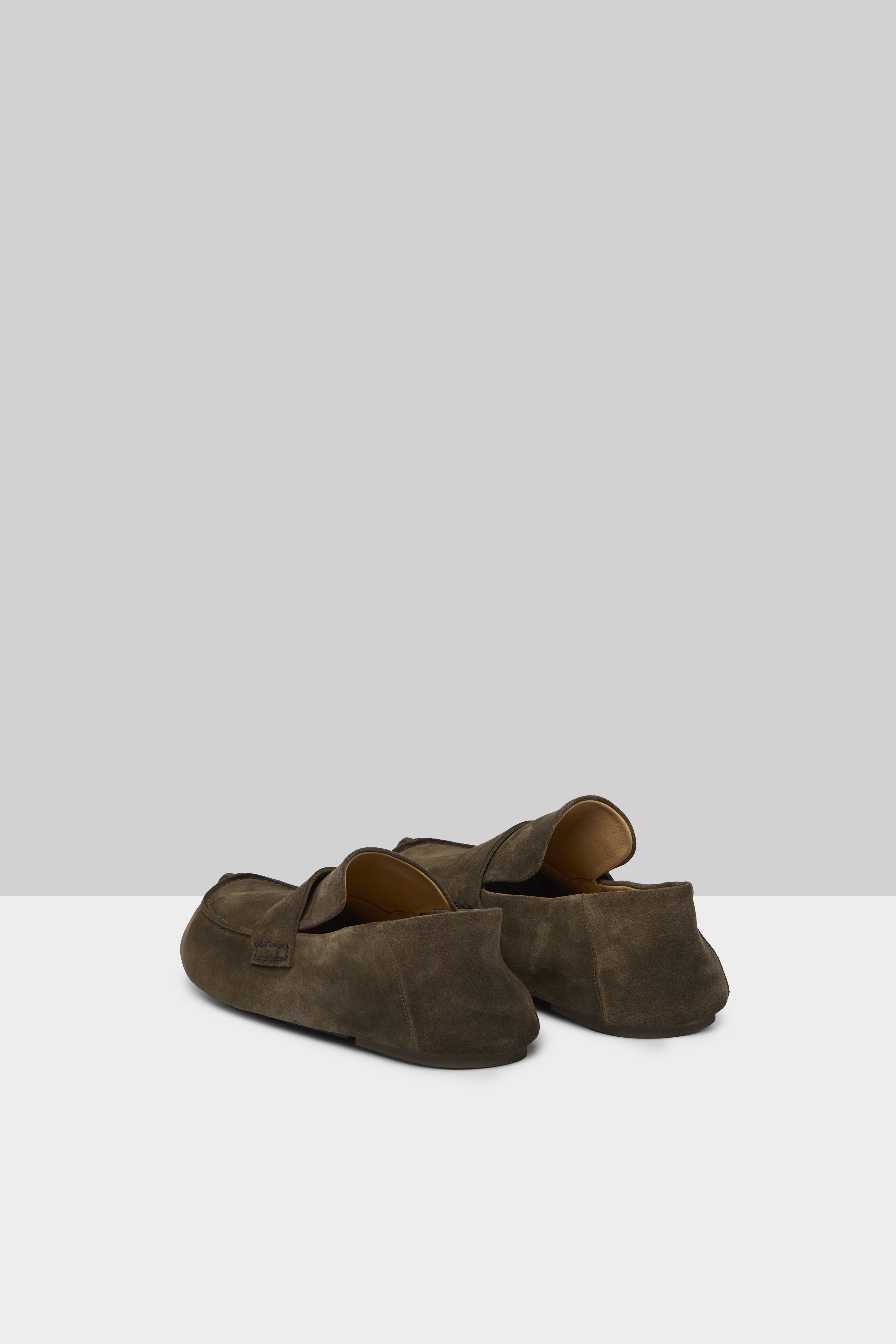 Toddone Mortar Suede Loafers