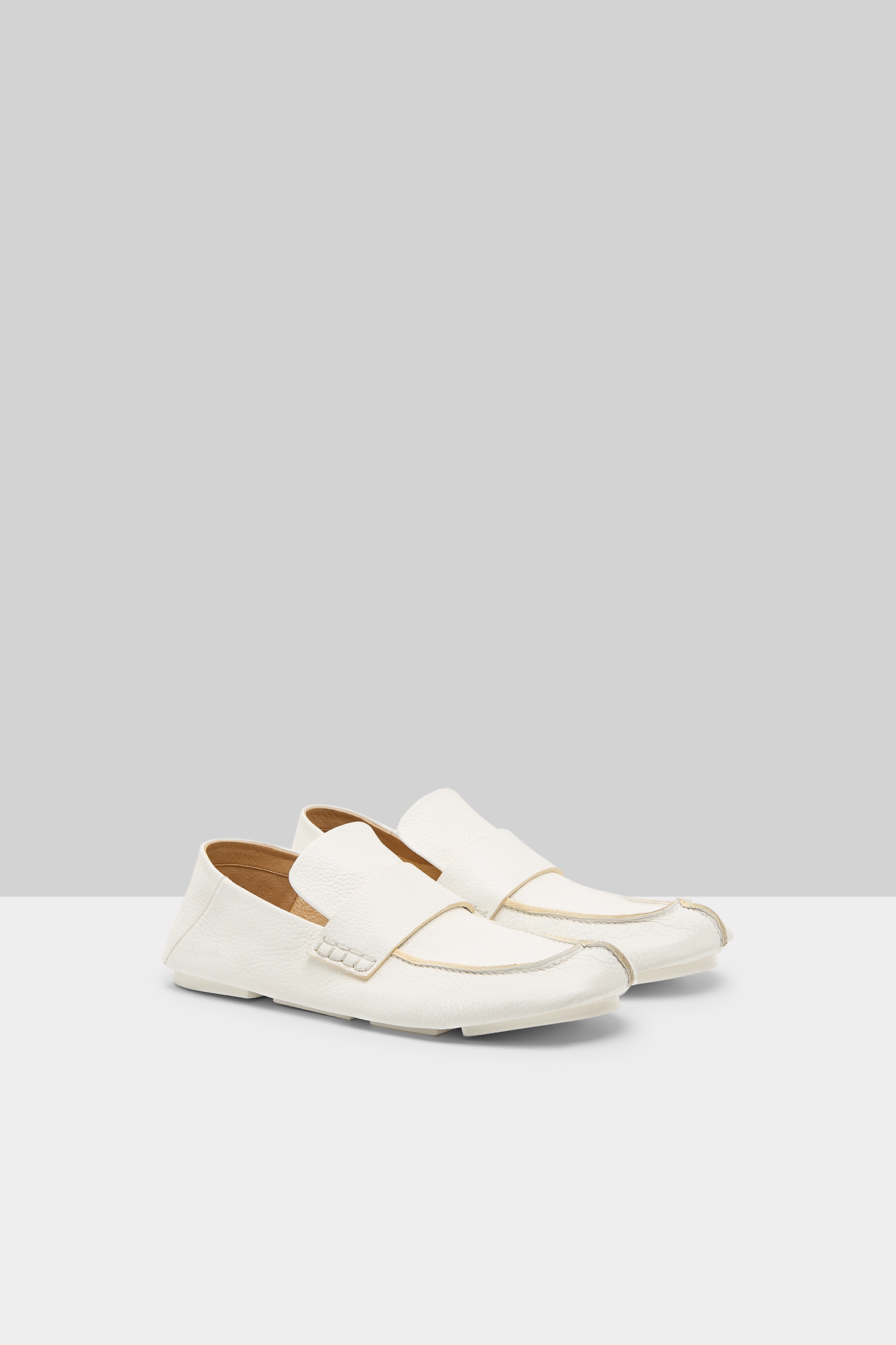 Toddone Optical White Loafers