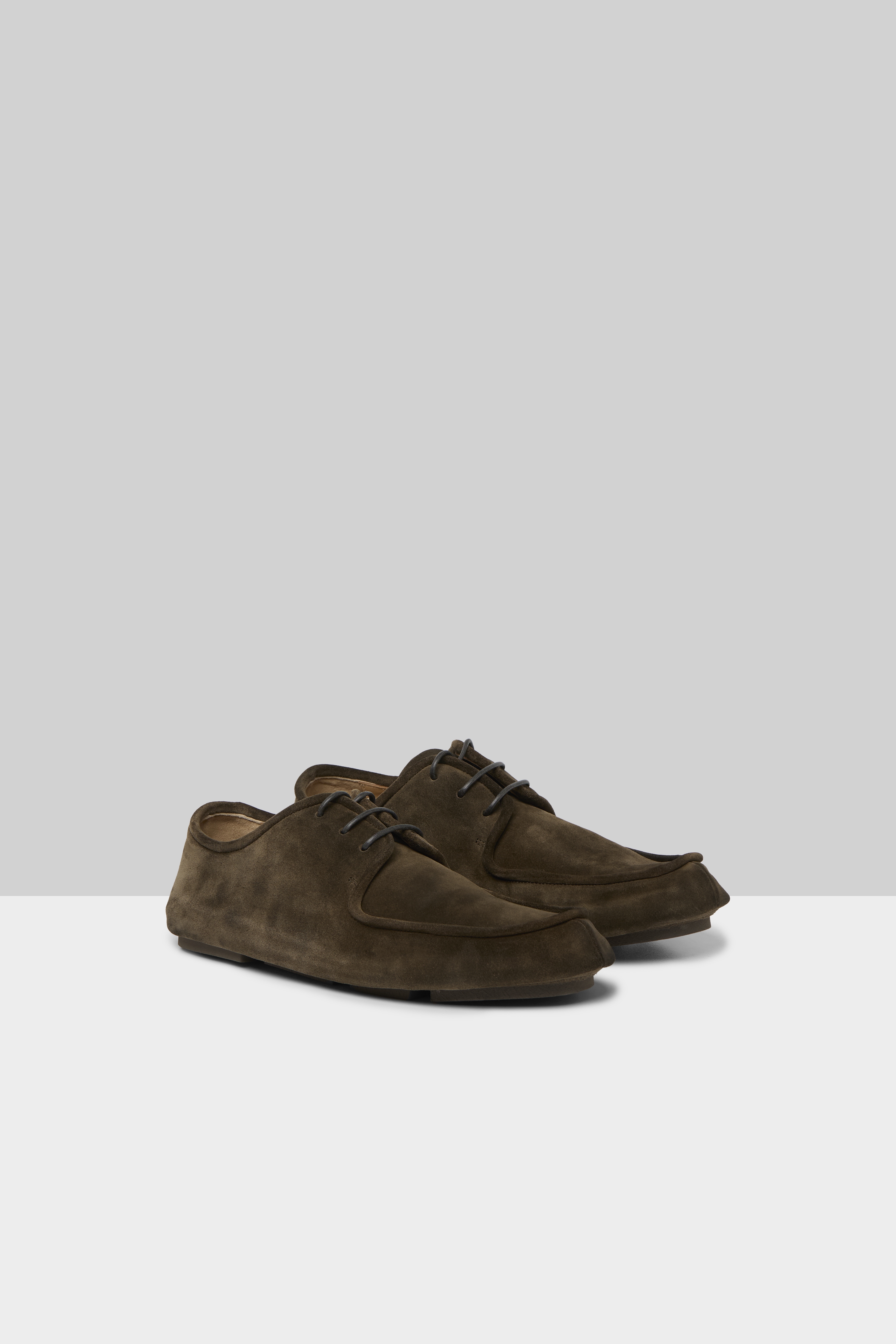 Toddone Mortar Suede Derby Shoes