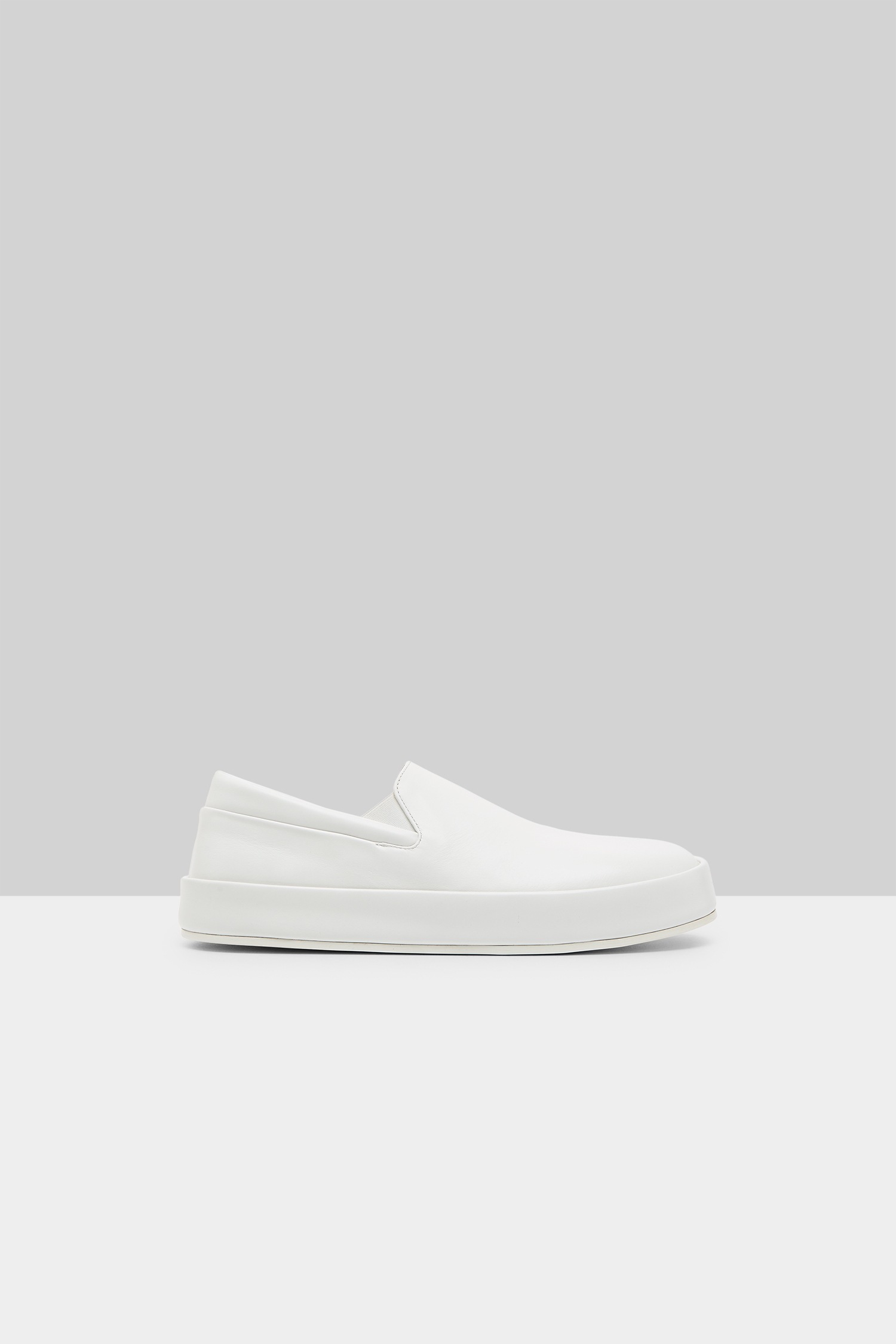 Cassapelle Optical White Slip On Shoes