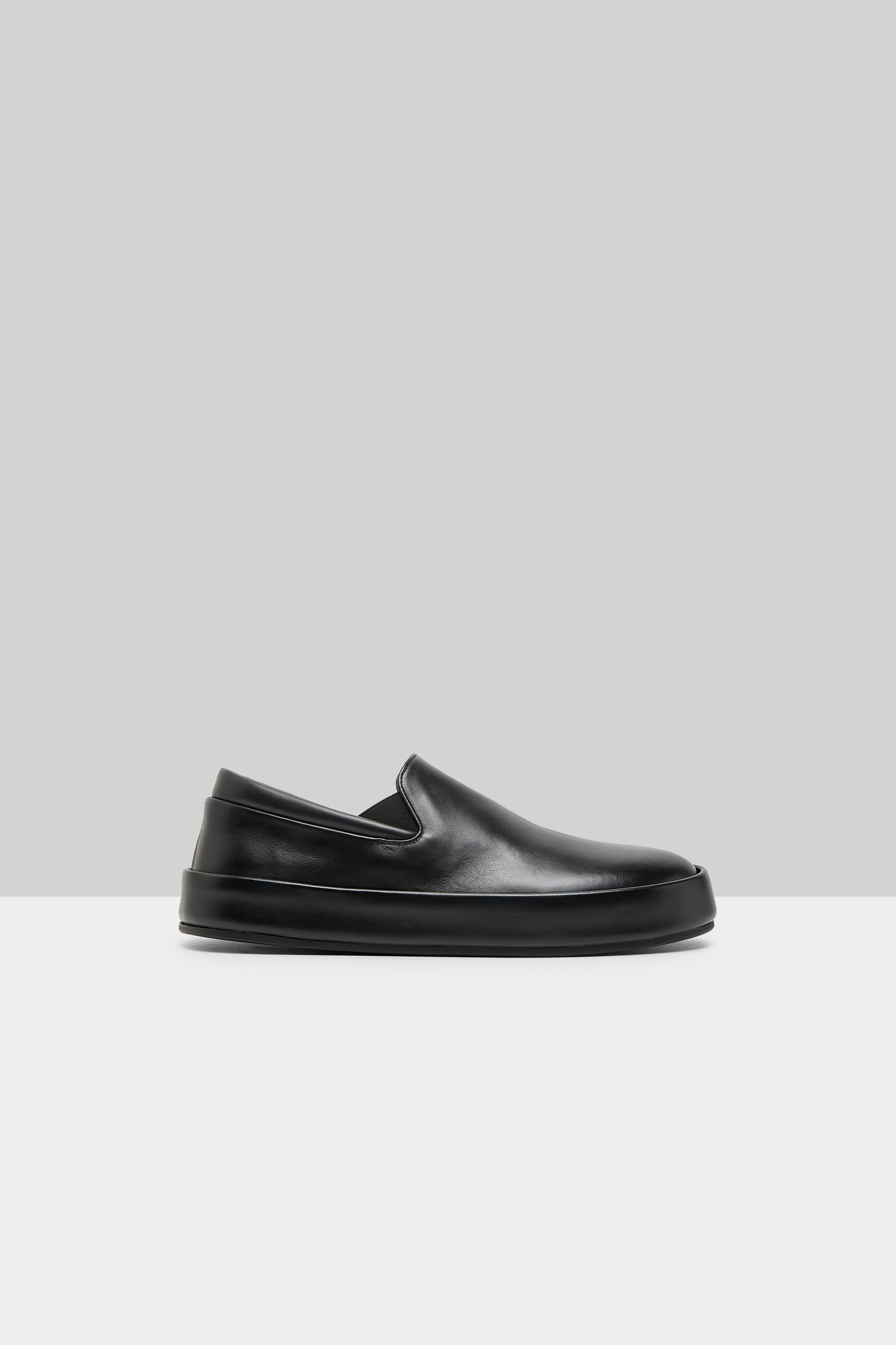 Cassapelle Black Slip On Shoes